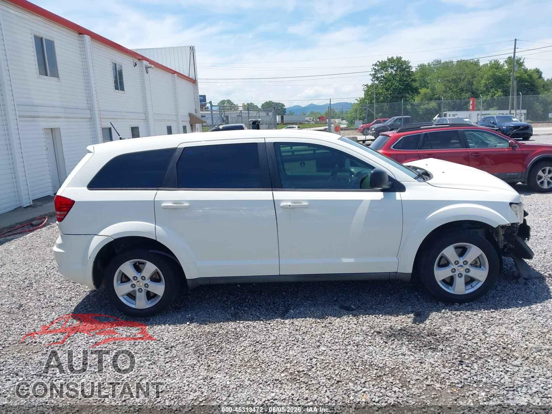 DODGE JOURNEY 2013 - 3C4PDCAB6DT555466