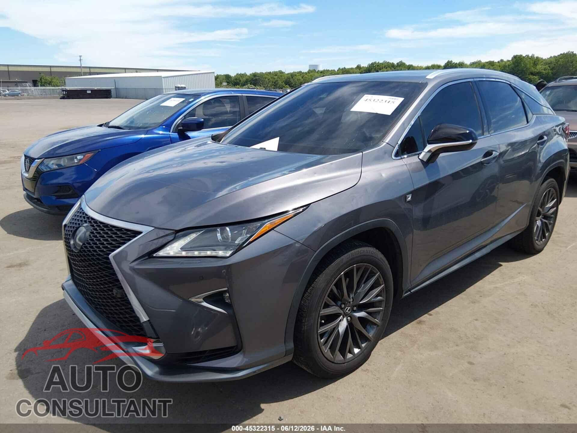 LEXUS RX 350 2017 - 2T2BZMCA2HC106828
