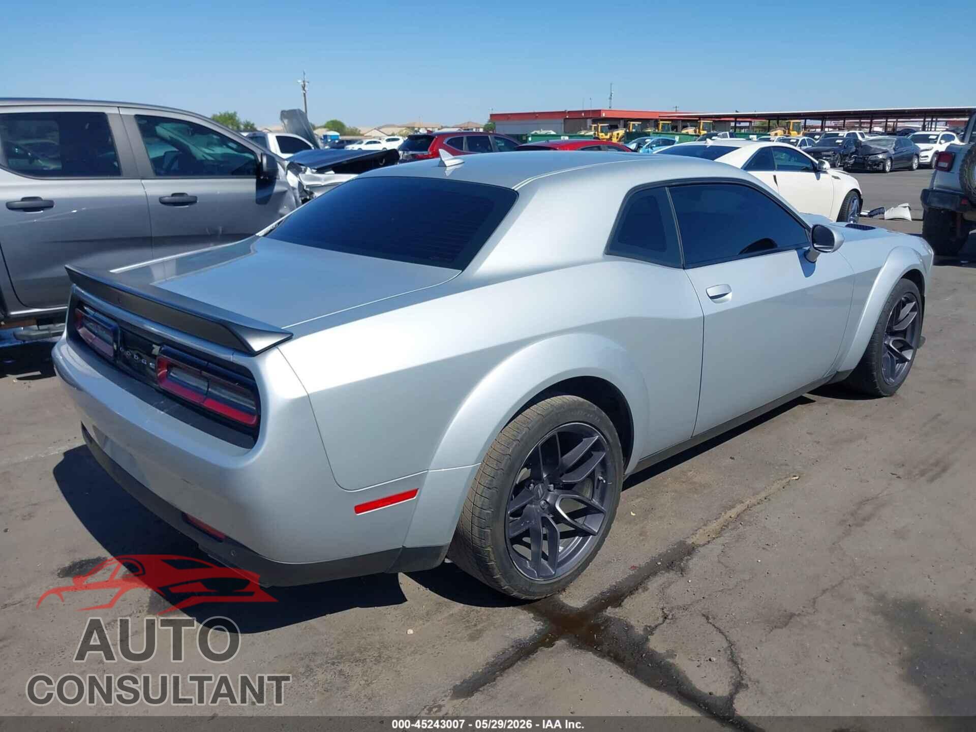 DODGE CHALLENGER 2019 - 2C3CDZFJ2KH707089