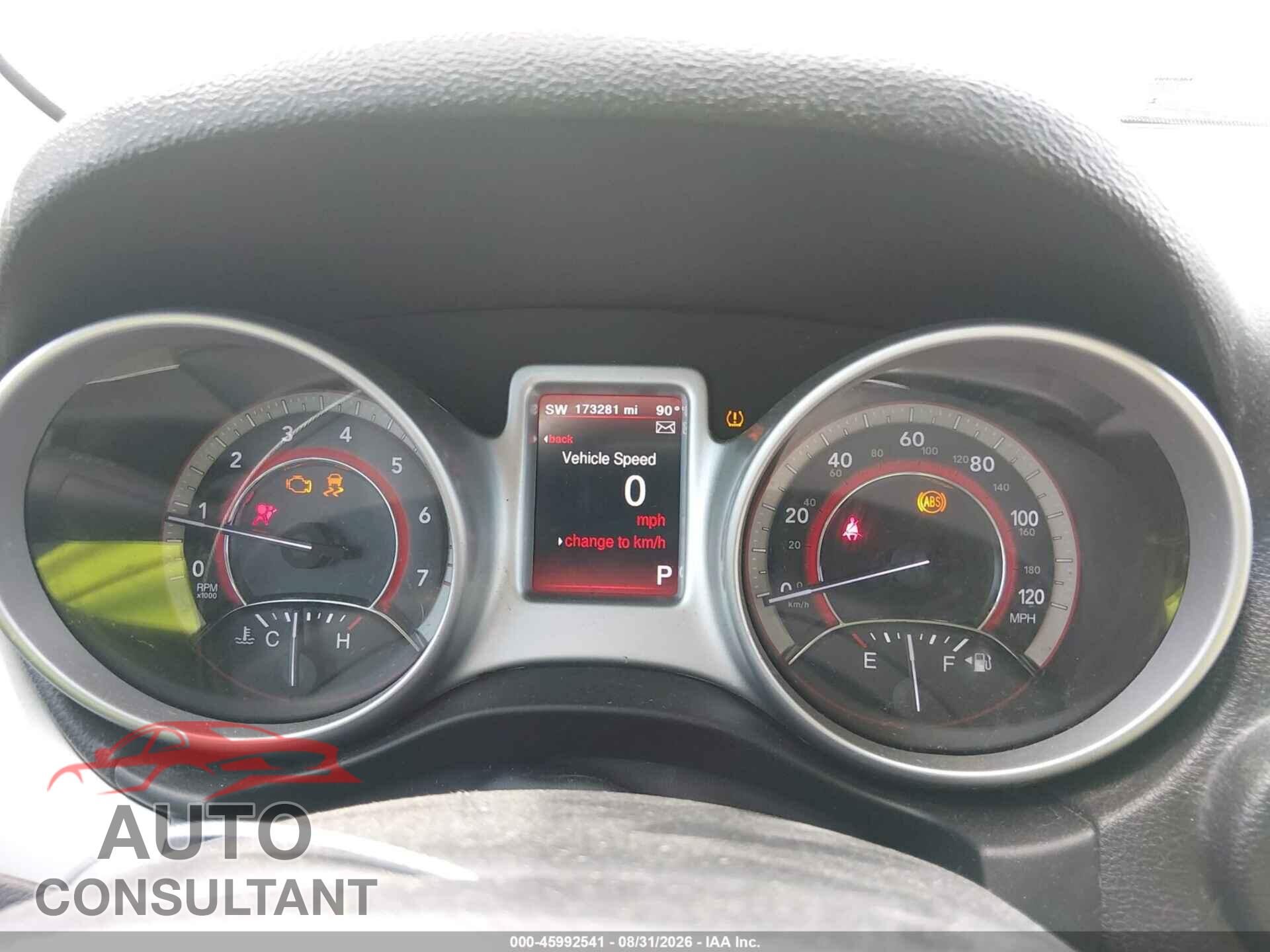 DODGE JOURNEY 2017 - 3C4PDCAB2HT590320