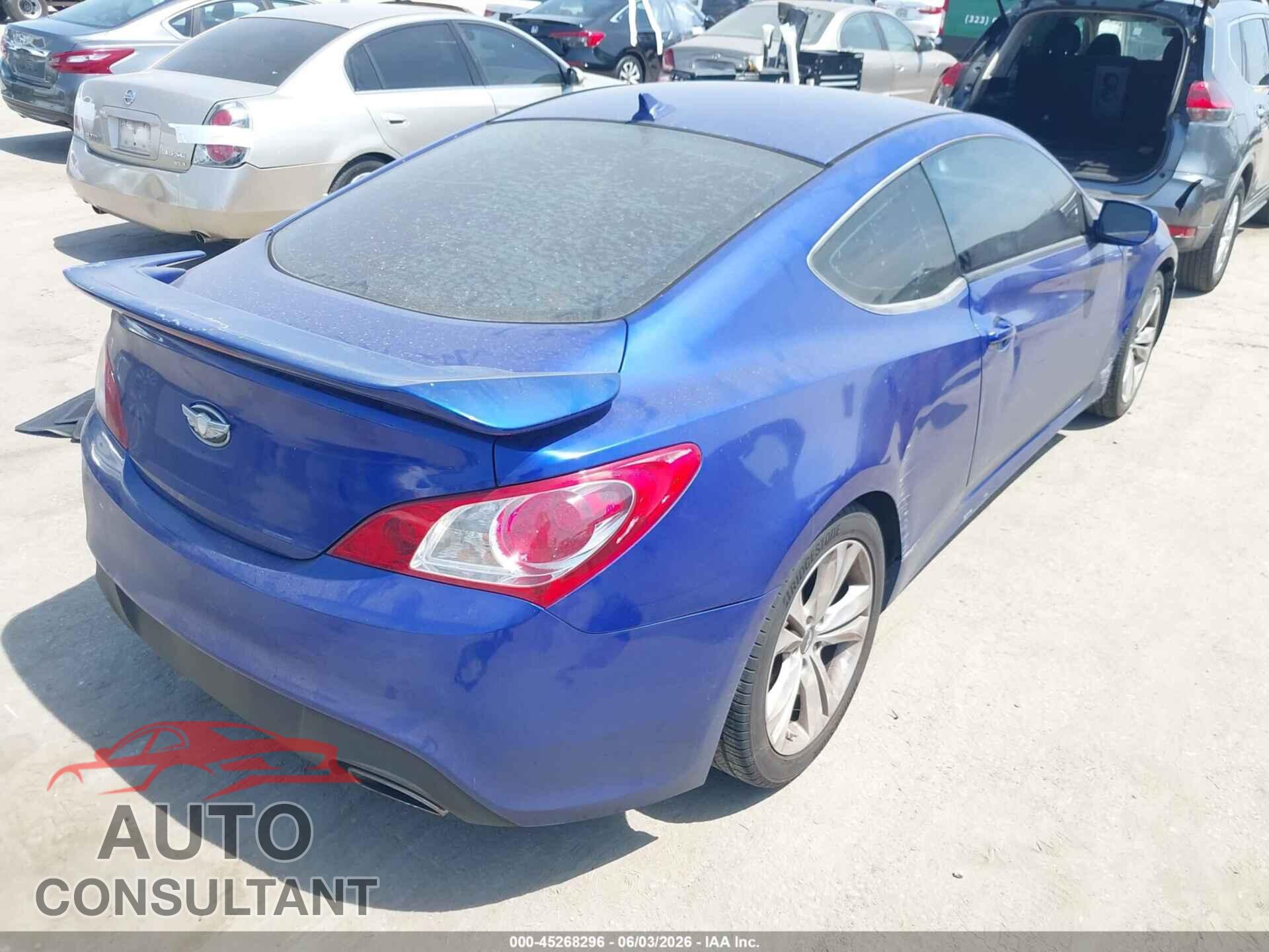 HYUNDAI GENESIS 2012 - KMHHT6KD7CU079169