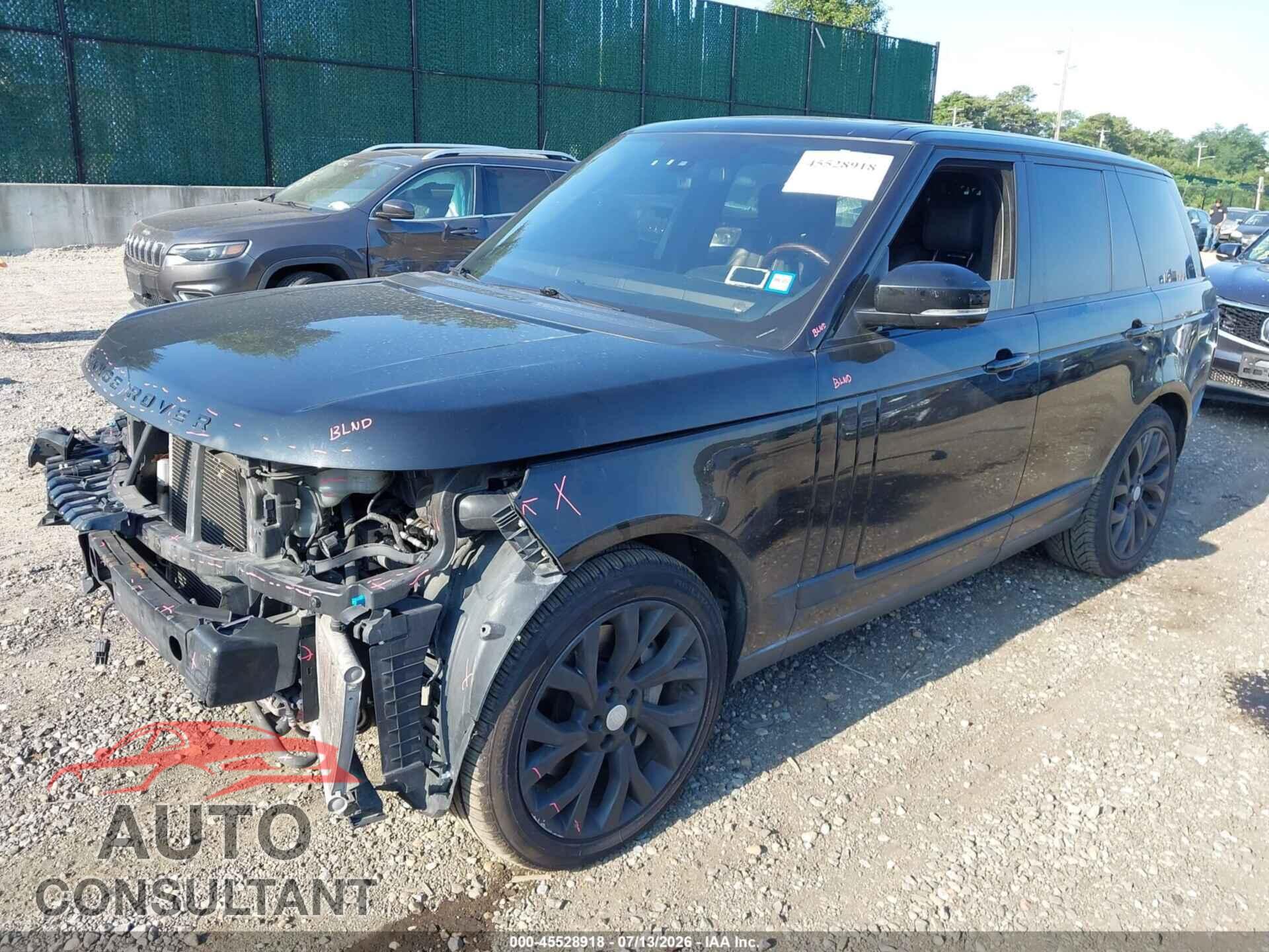 LAND ROVER RANGE ROVER 2014 - SALGS2EF6EA134359