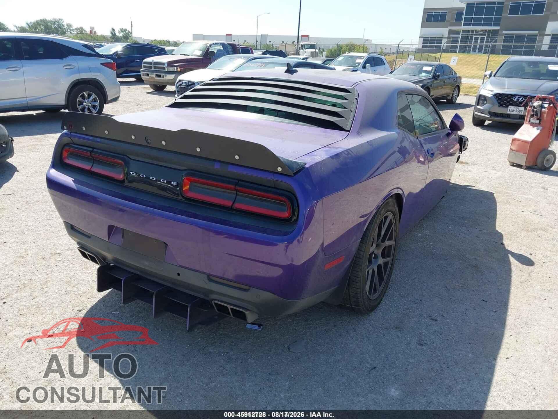 DODGE CHALLENGER 2016 - 2C3CDZBT2GH162932