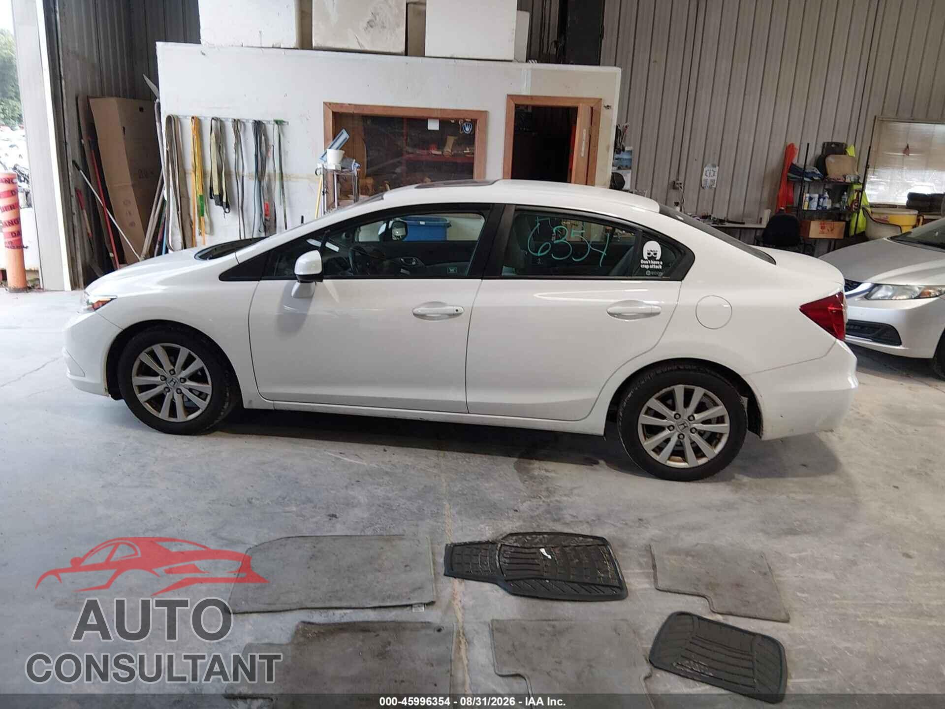 HONDA CIVIC 2012 - 2HGFB2F85CH593899