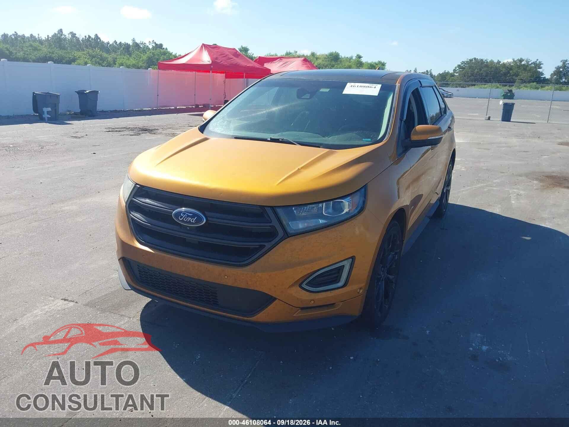 FORD EDGE 2015 - 2FMTK4AP9FBC22288