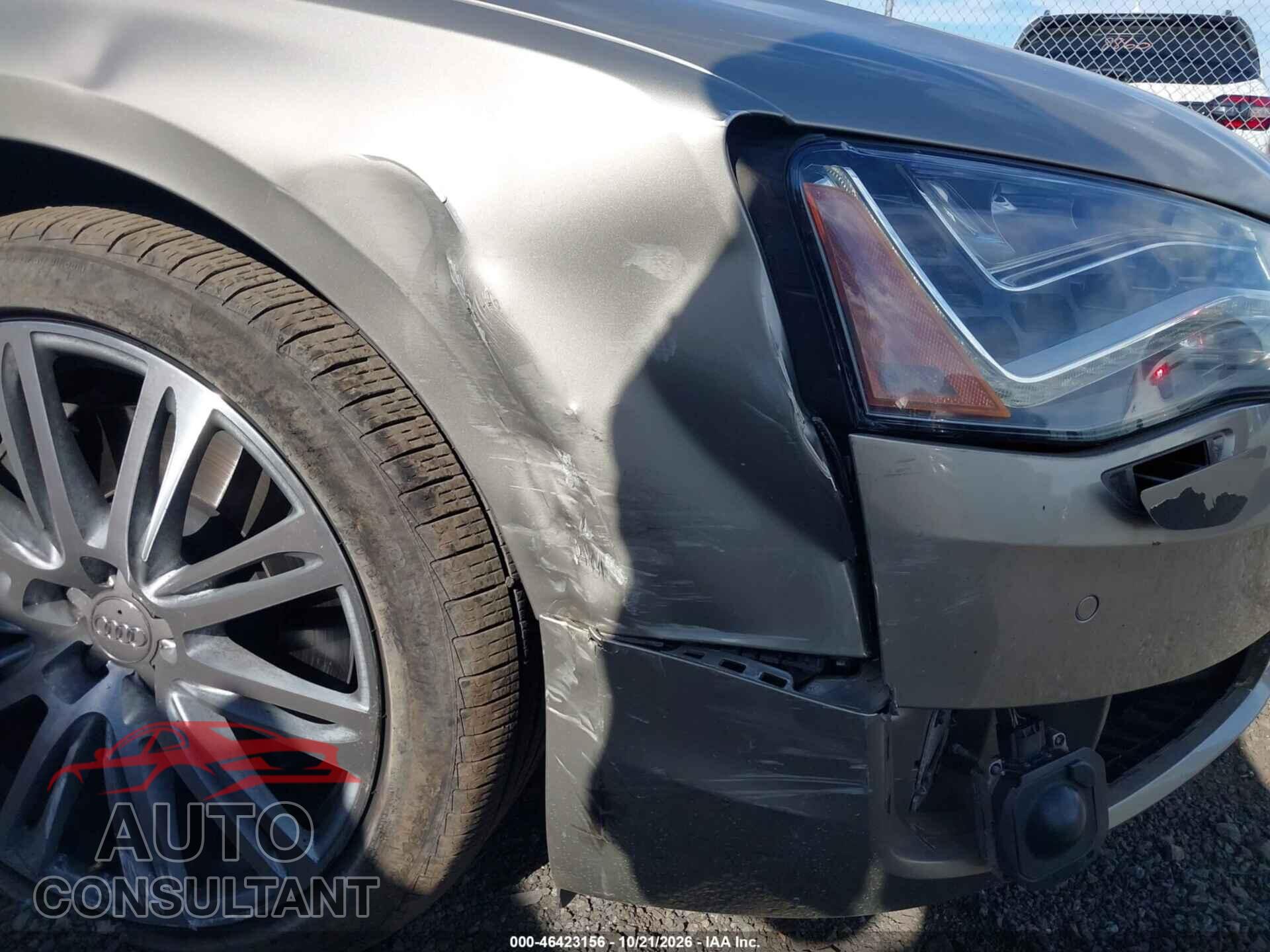 AUDI A8 L 2012 - WAURVAFD5CN026400