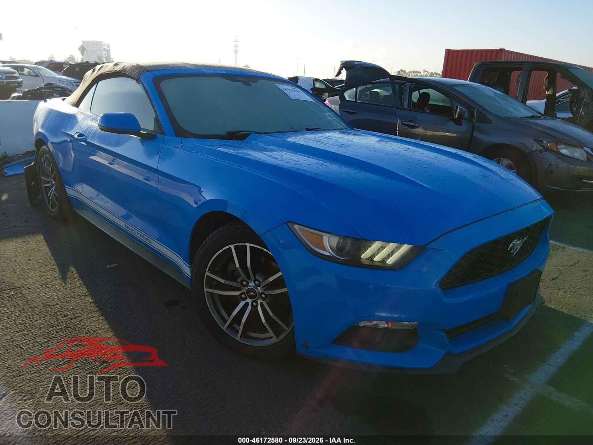FORD MUSTANG 2017 - 1FATP8UH8H5310599