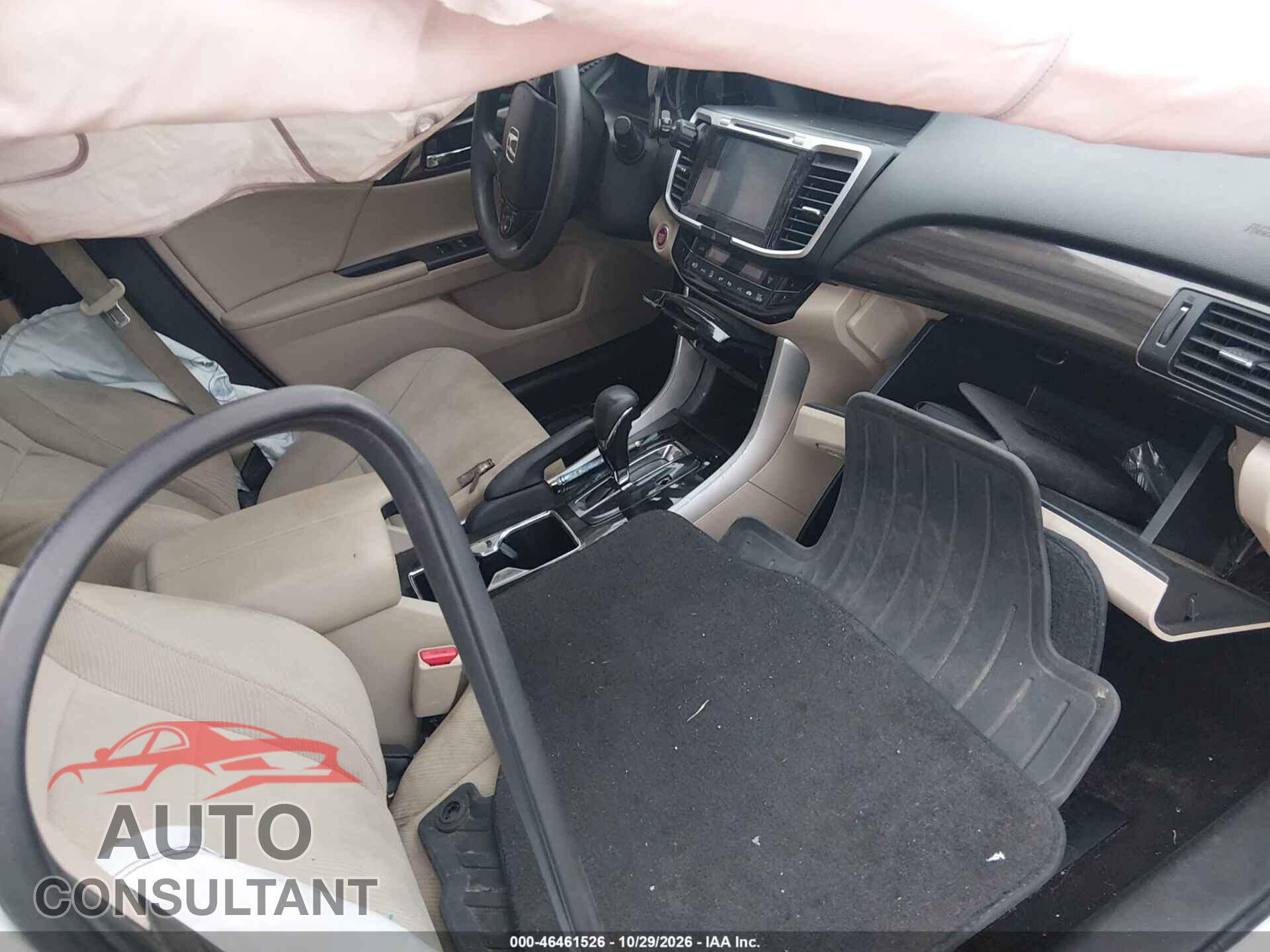 HONDA ACCORD 2017 - 1HGCR2F03HA045320