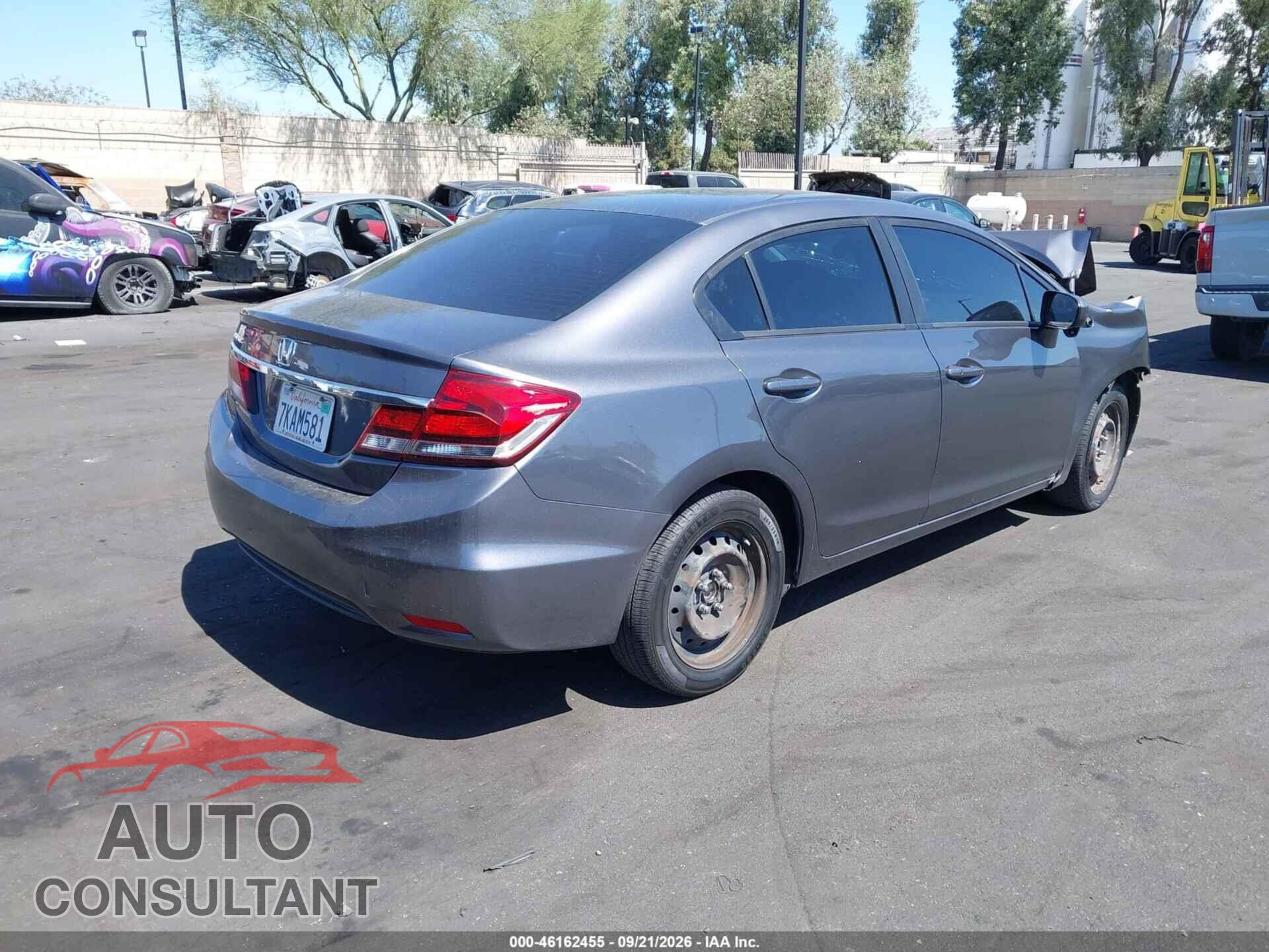 HONDA CIVIC 2015 - 19XFB2F82FE211603