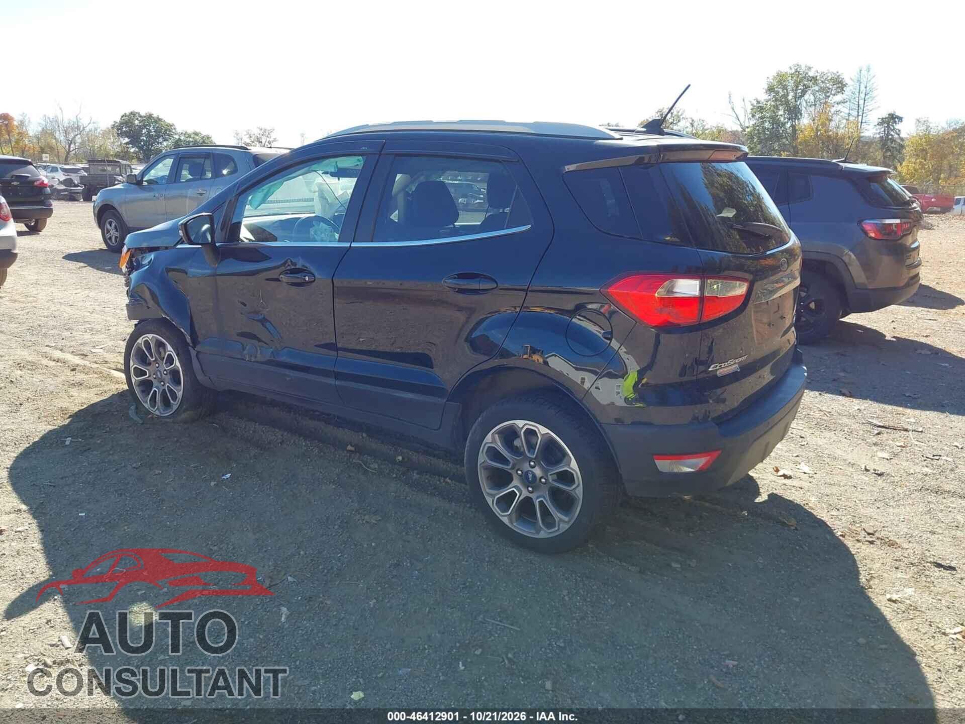 FORD ECOSPORT 2022 - MAJ6S3KL3NC462013