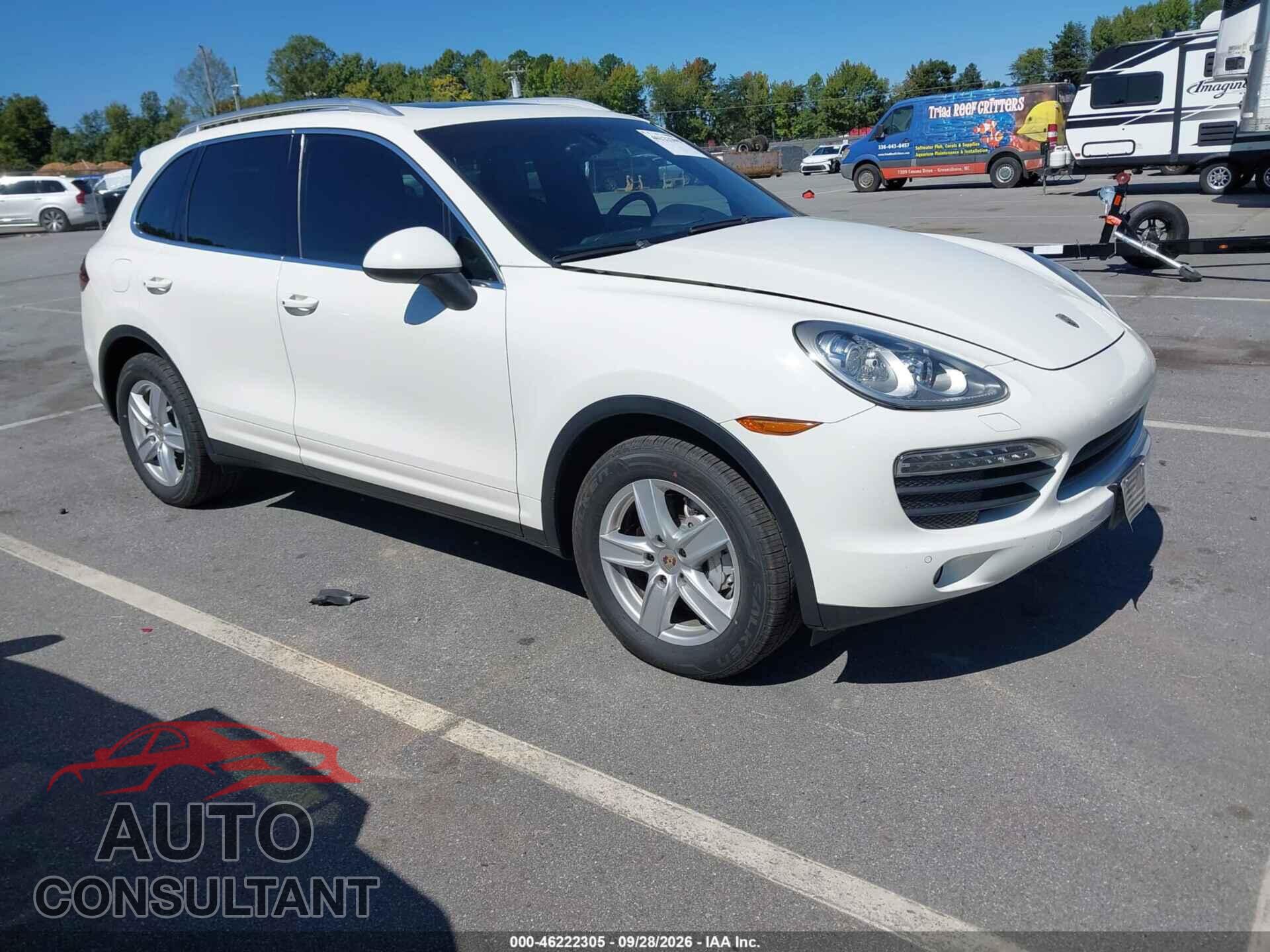 PORSCHE CAYENNE 2012 - WP1AB2A23CLA40438