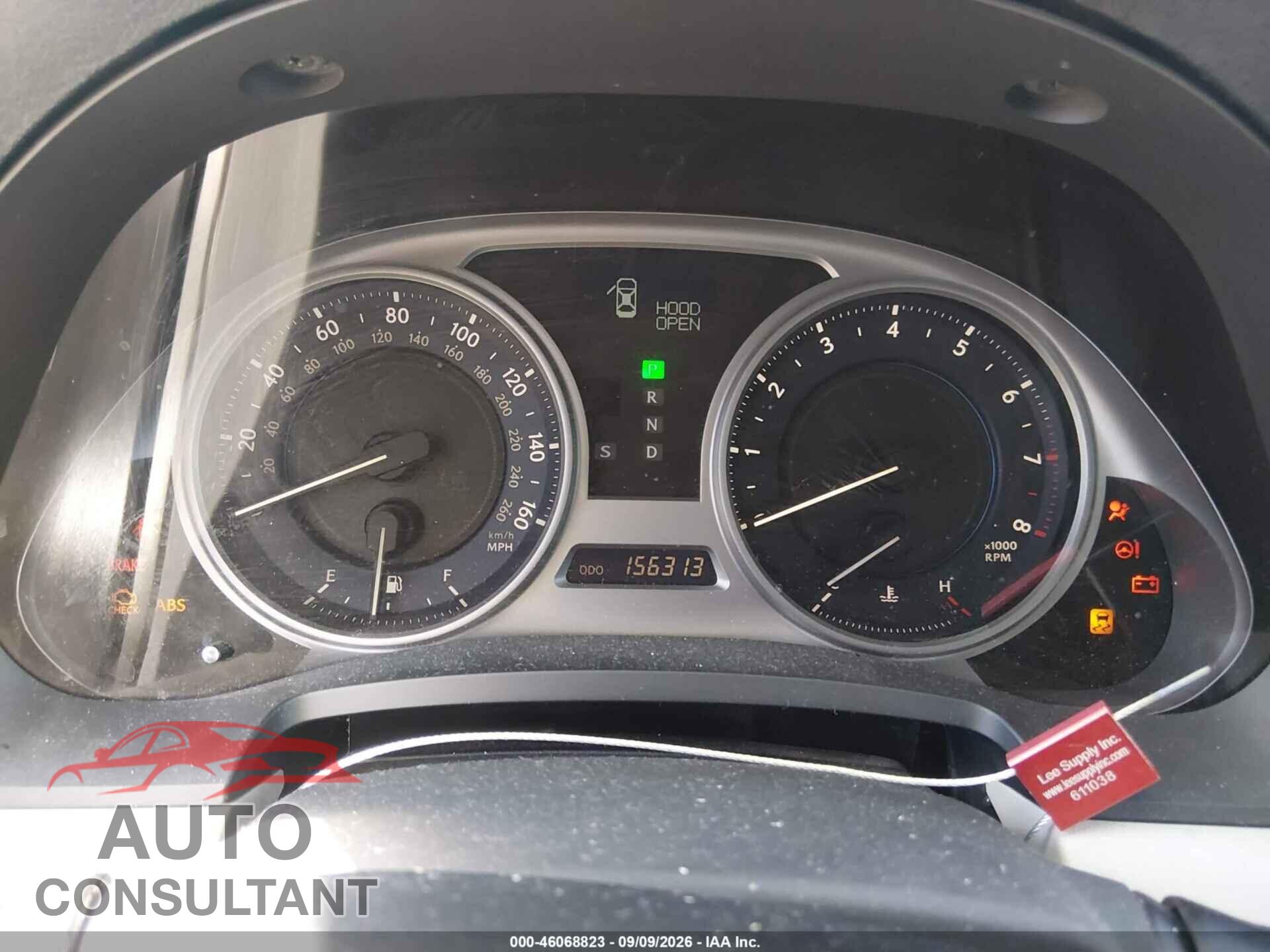 LEXUS IS 250 2010 - JTHBF5C22A5111511