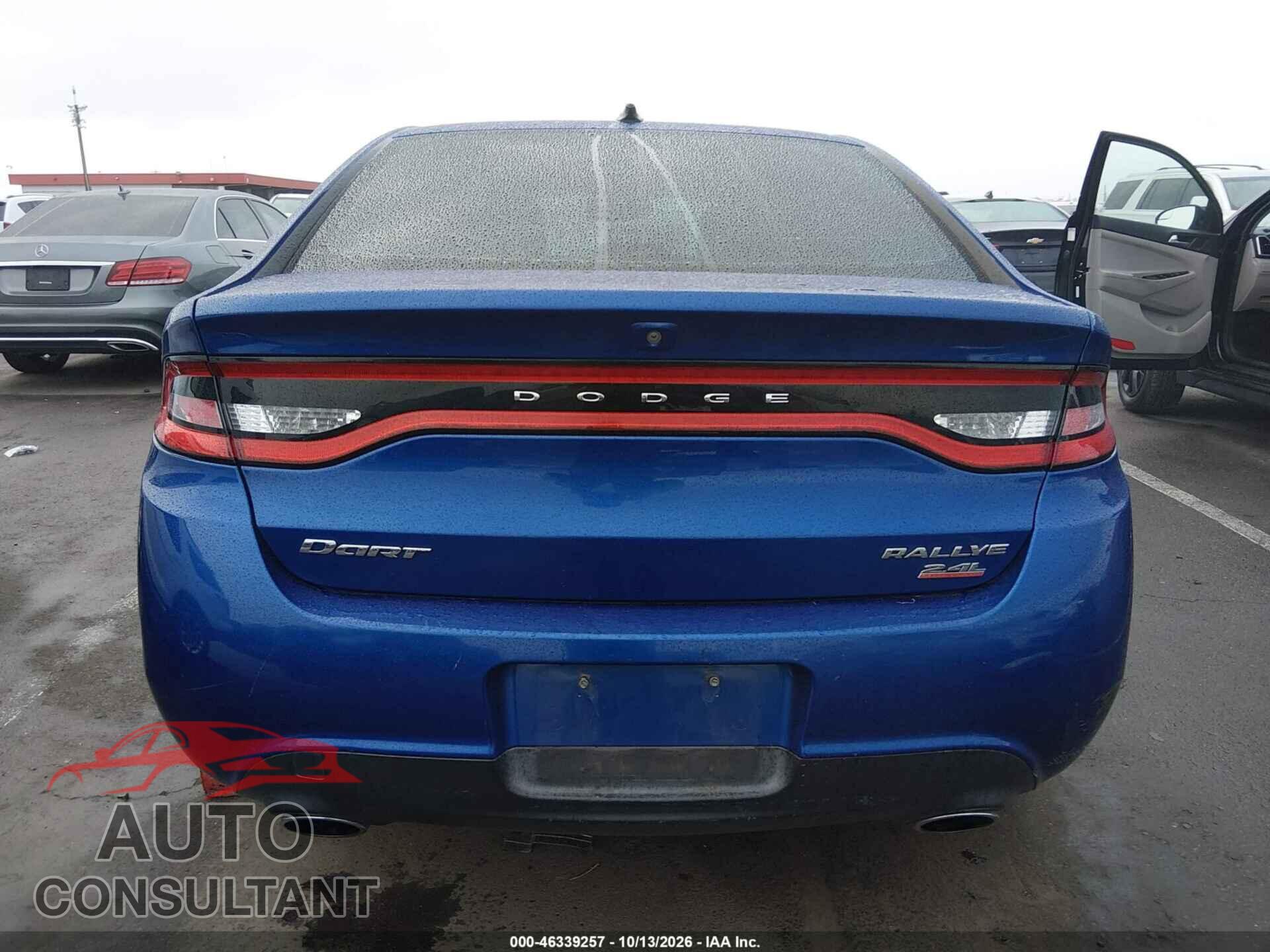 DODGE DART 2014 - 1C3CDFBB8ED765528
