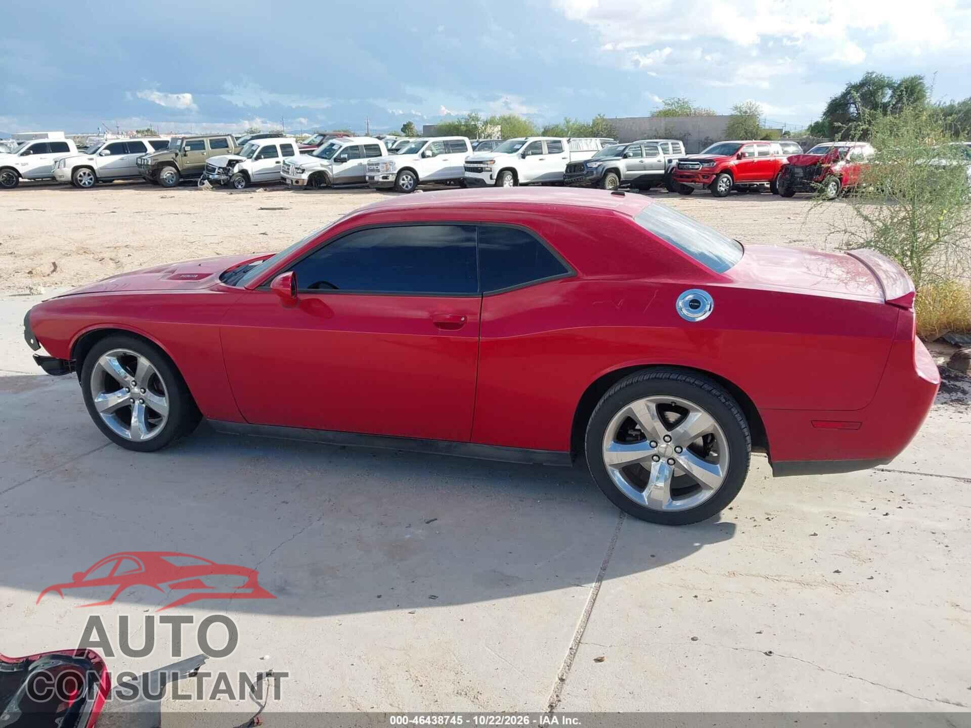 DODGE CHALLENGER 2013 - 2C3CDYBTXDH587708