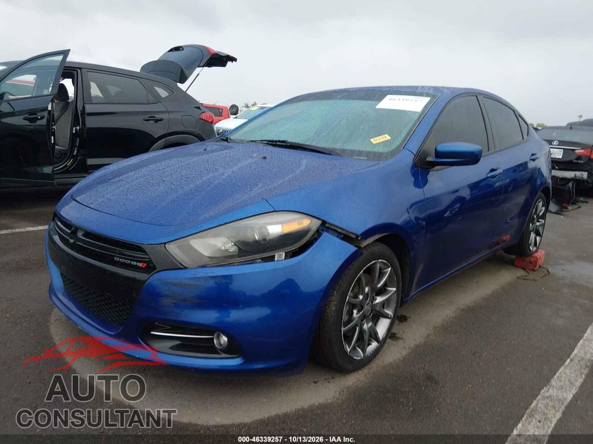 DODGE DART 2014 - 1C3CDFBB8ED765528