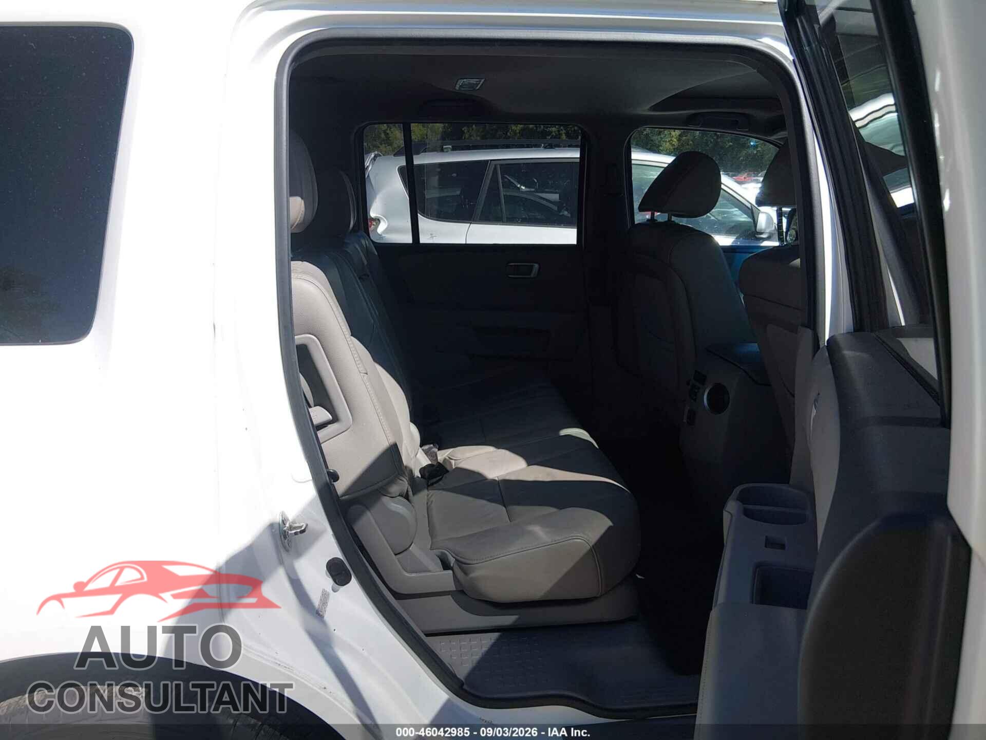 HONDA PILOT 2012 - 5FNYF4H52CB058724