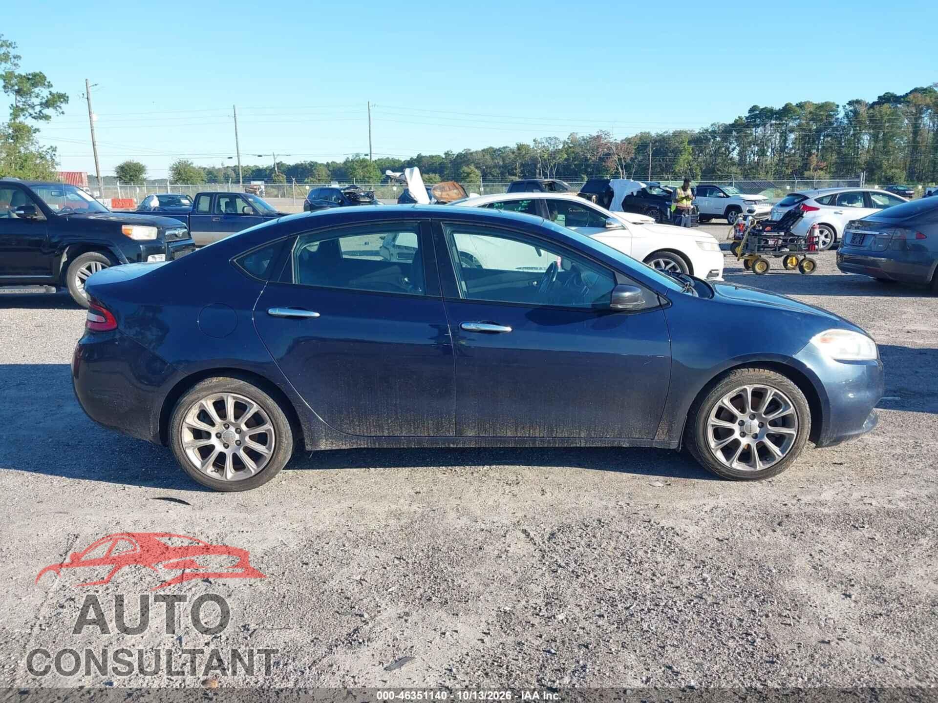 DODGE DART 2015 - 1C3CDFCB7FD407739