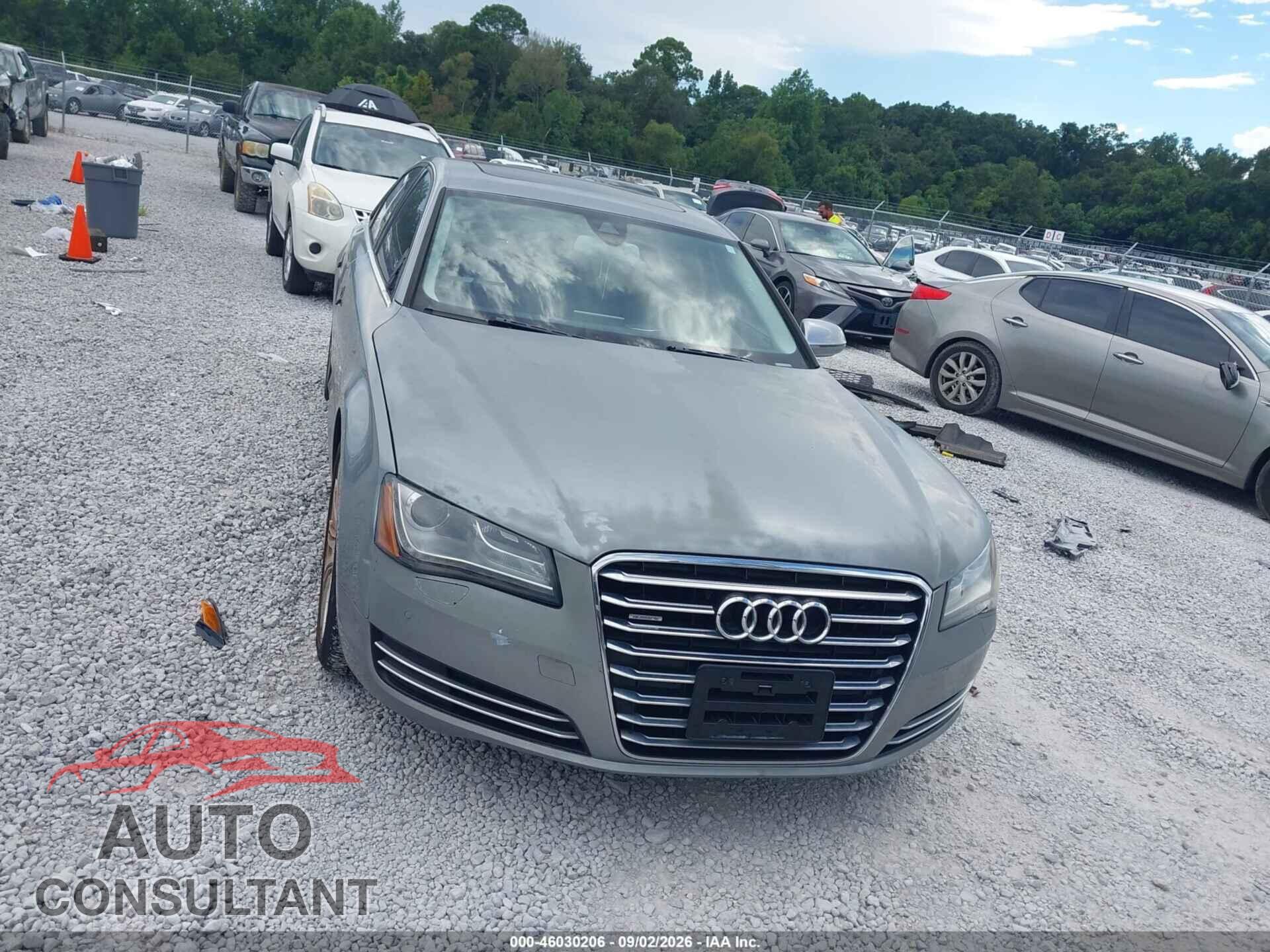 AUDI A8 2013 - WAUAGAFD3DN013640