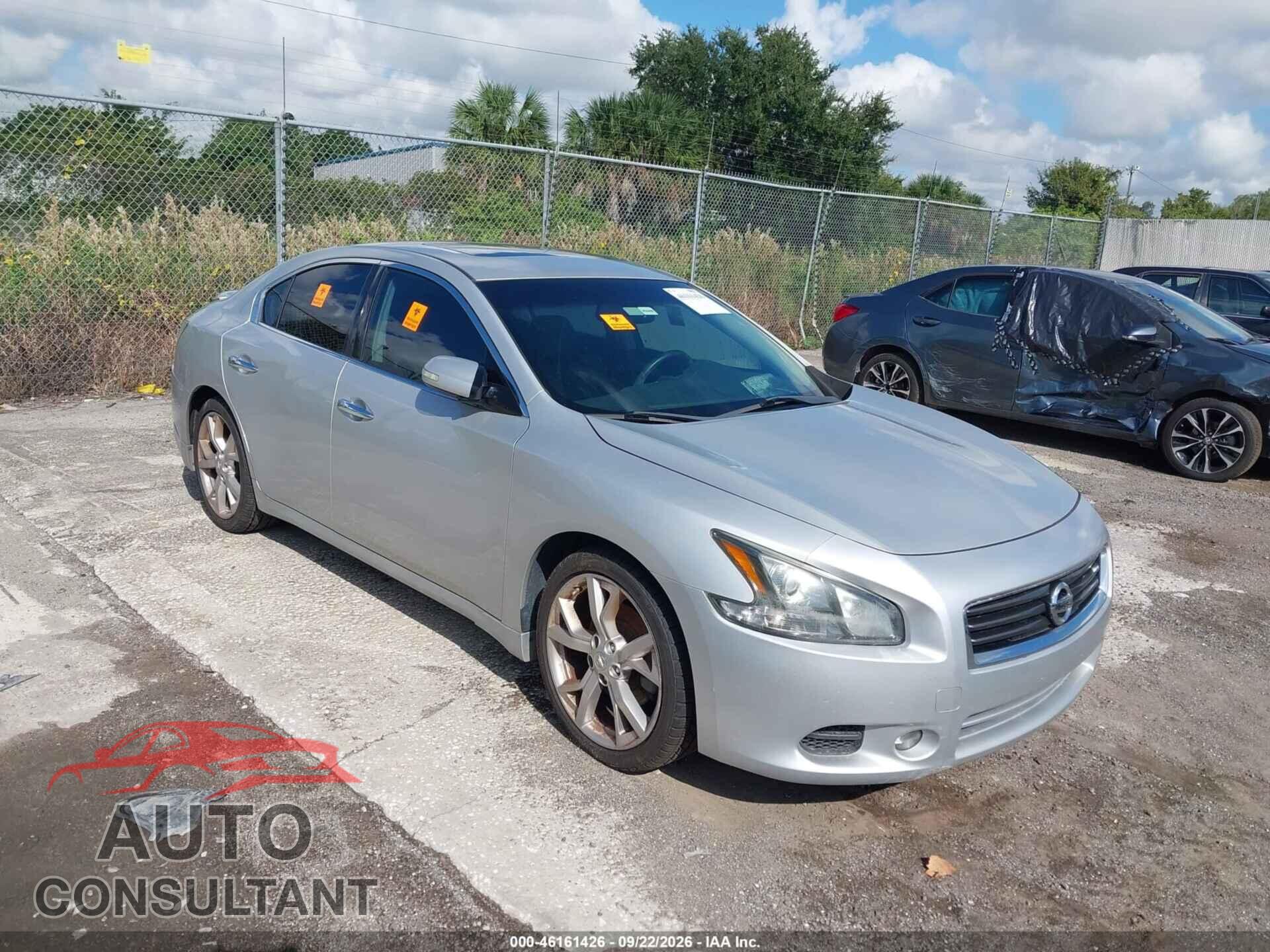 NISSAN MAXIMA 2012 - 1N4AA5AP1CC829016