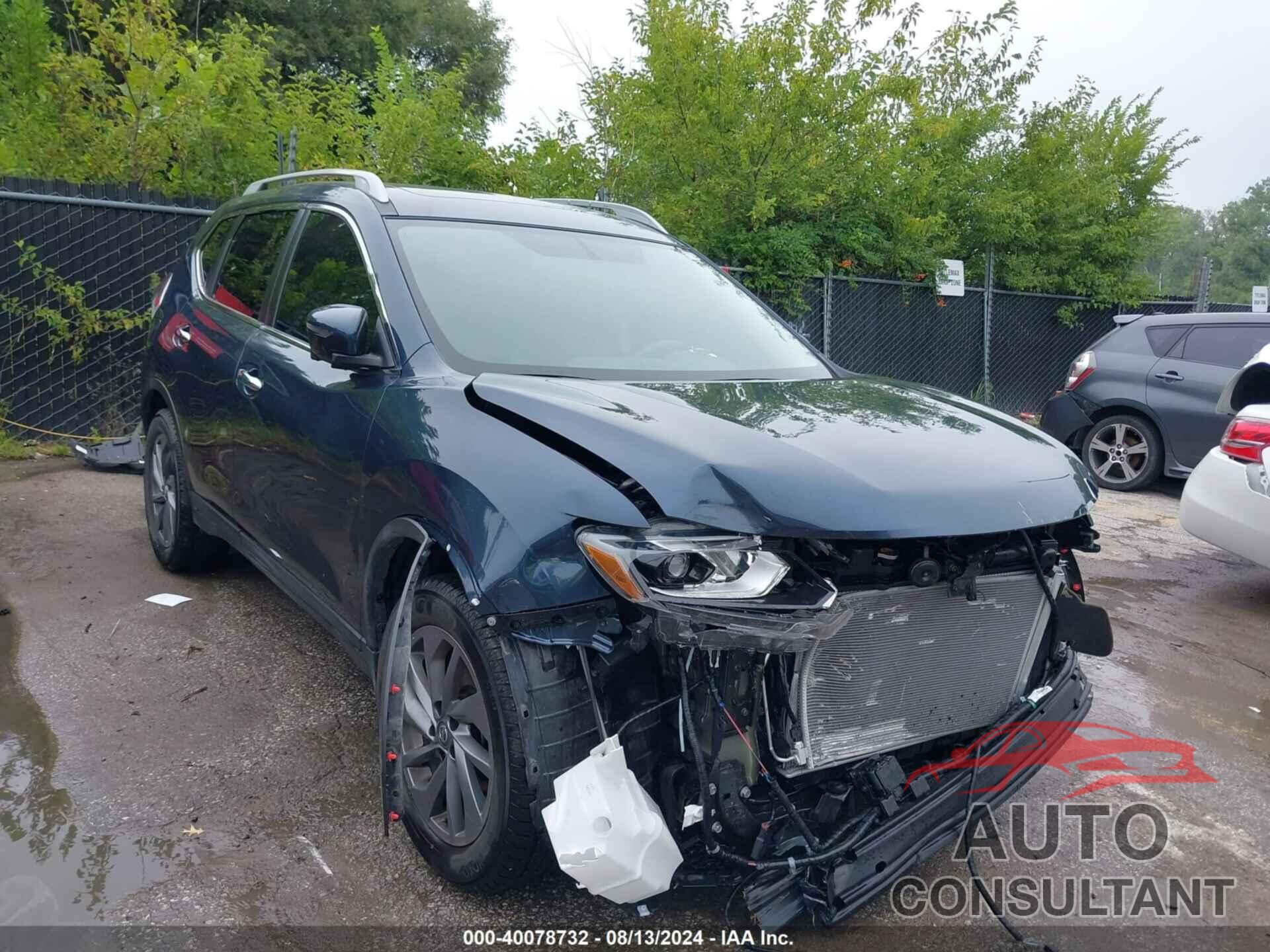 NISSAN ROGUE 2016 - 5N1AT2MV8GC886344