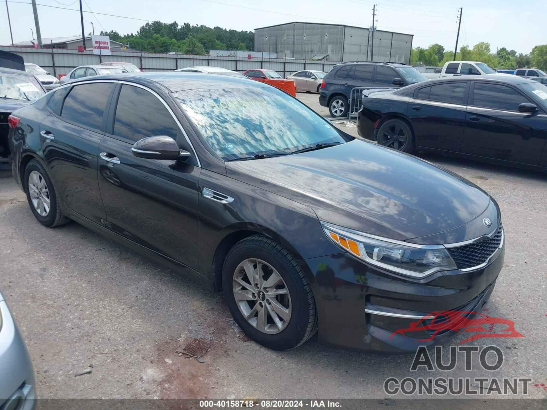 KIA OPTIMA 2018 - KNAGT4L38J5233645