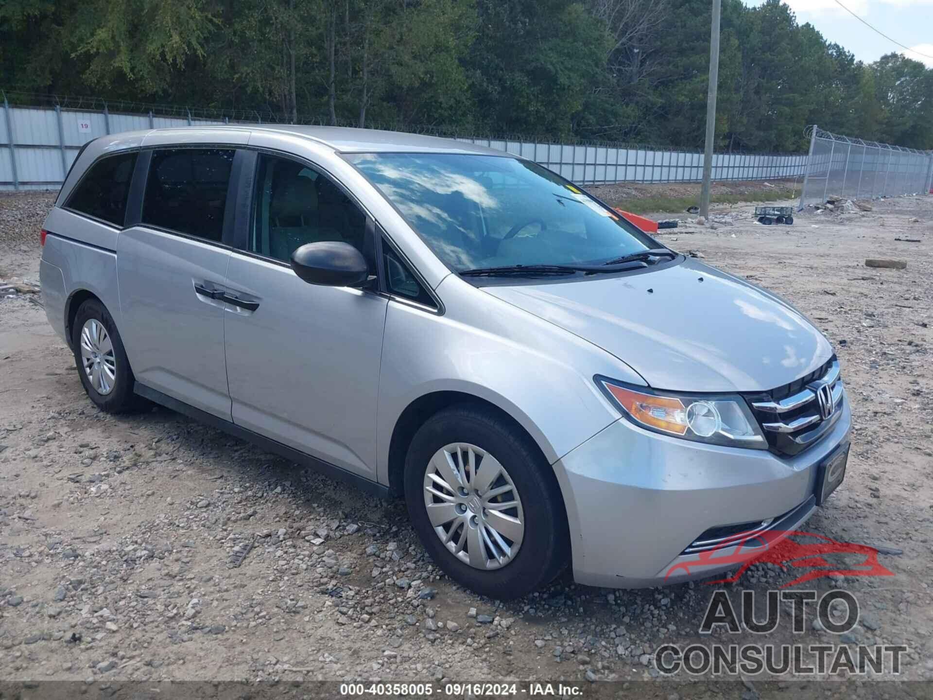 HONDA ODYSSEY 2014 - 5FNRL5H20EB086940