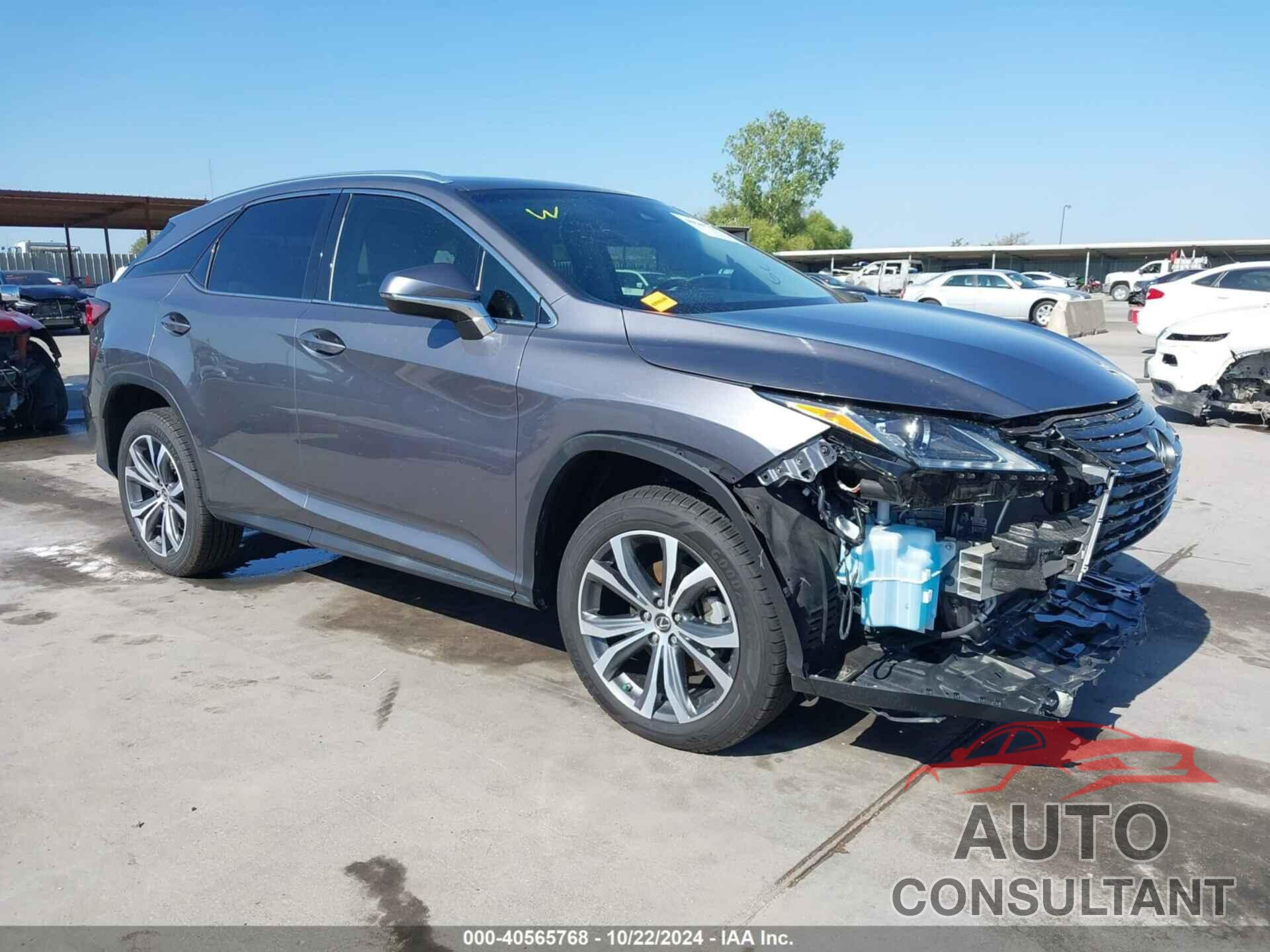 LEXUS RX 350 2019 - 2T2ZZMCA8KC126846