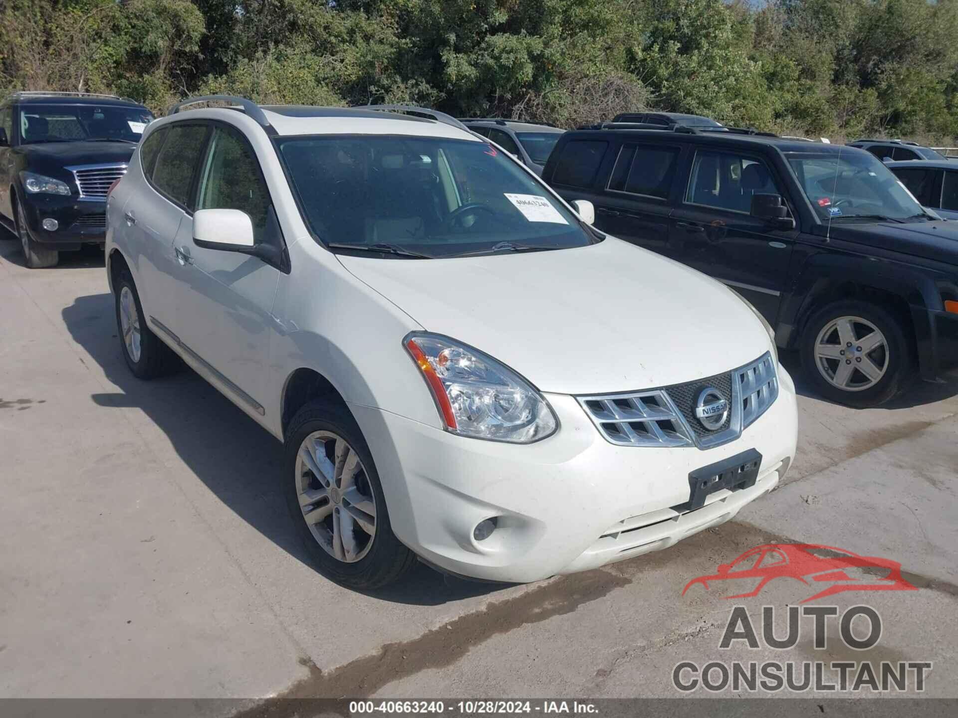 NISSAN ROGUE 2012 - JN8AS5MT8CW263598