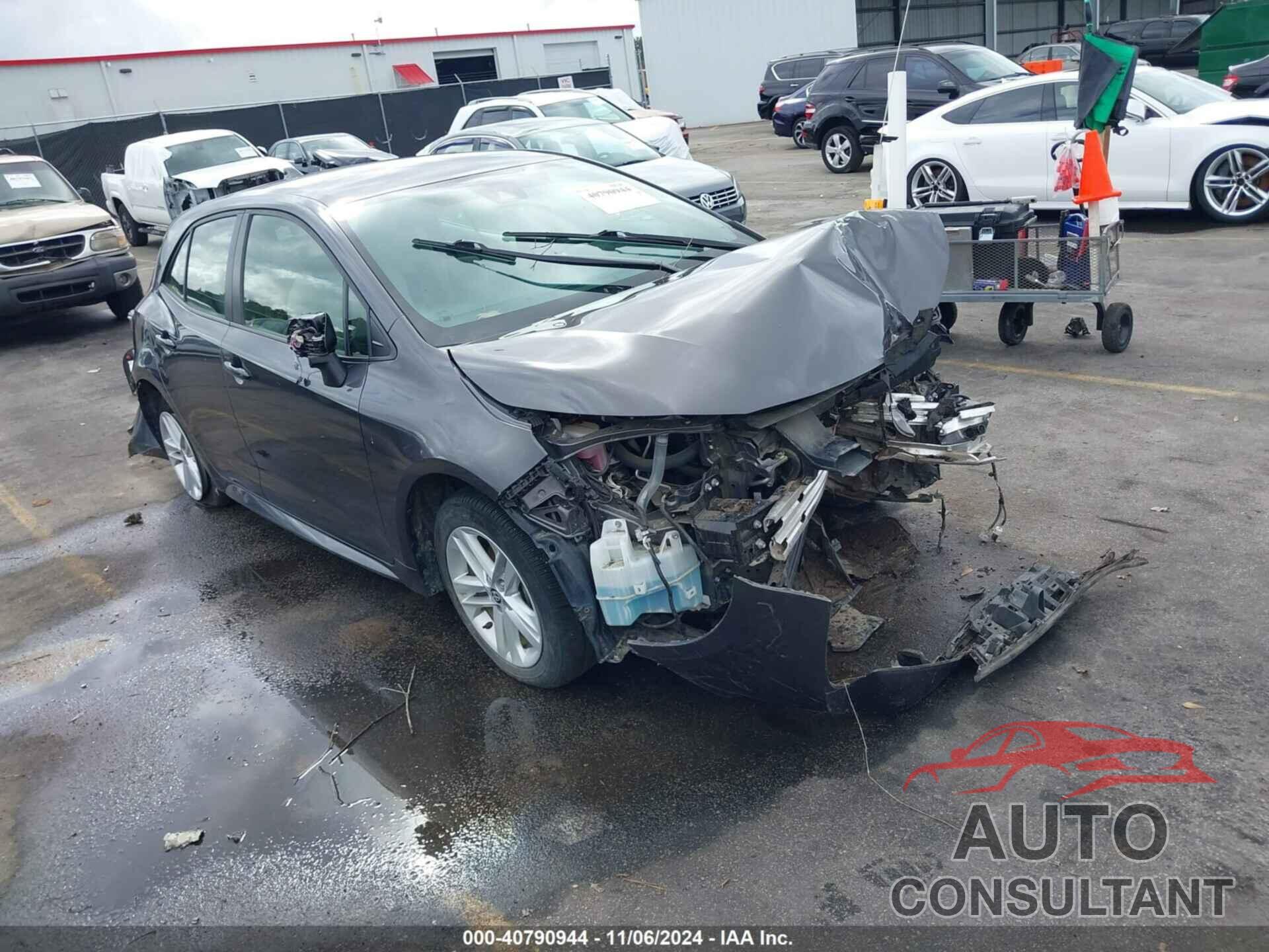 TOYOTA COROLLA 2021 - JTND4MBE0M3124159