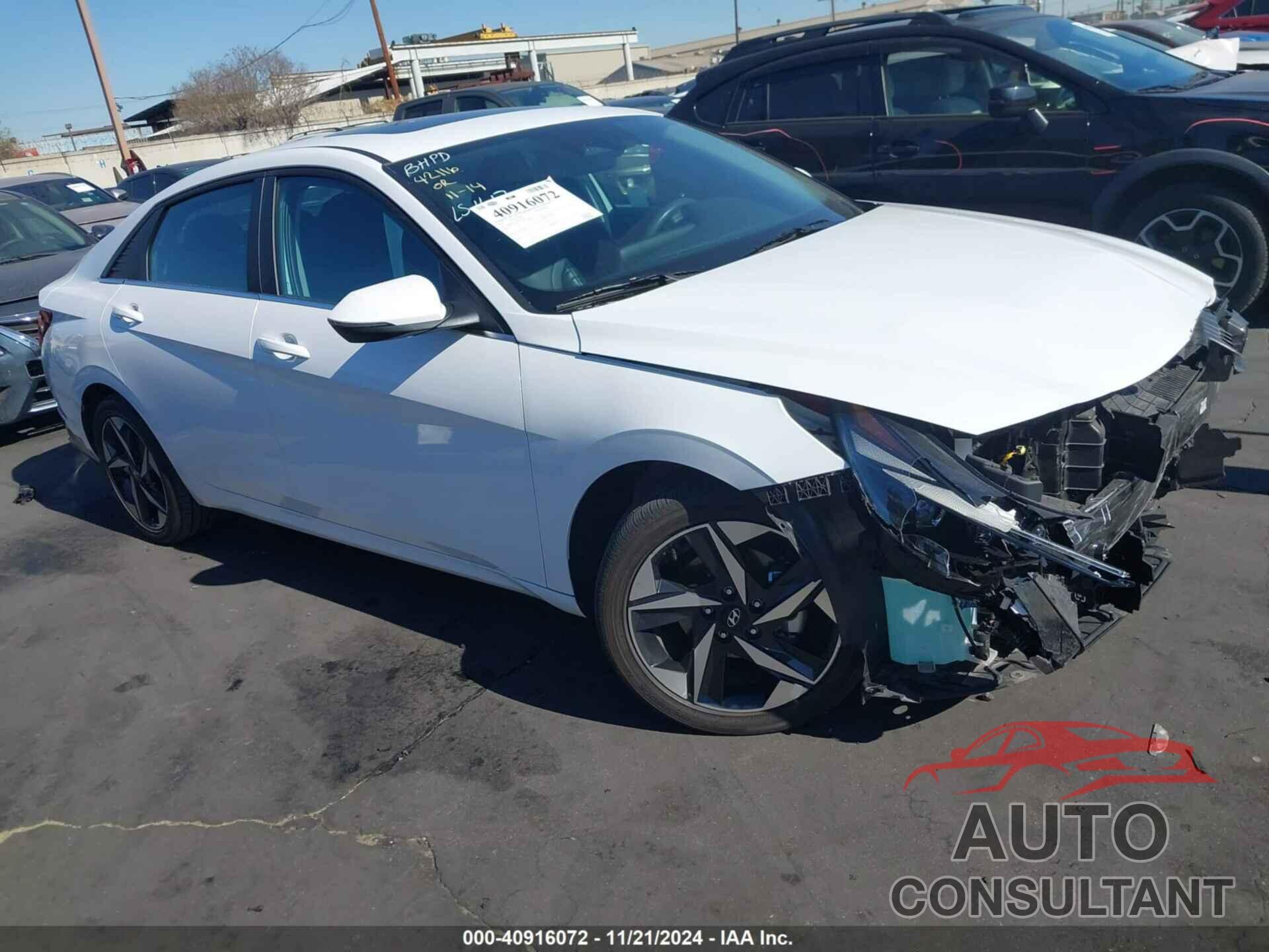 HYUNDAI ELANTRA HYBRID 2023 - KMHLN4AJ6PU041471