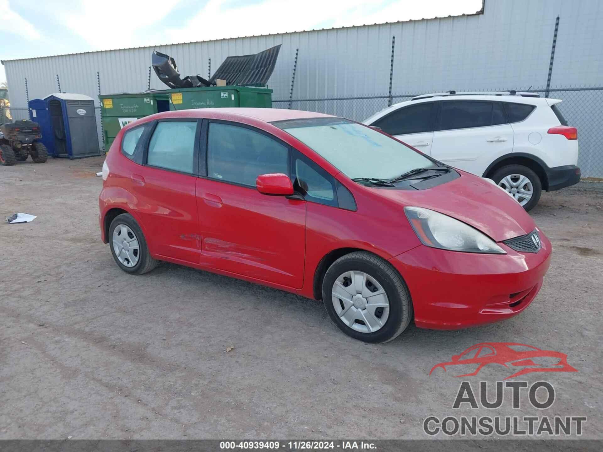 HONDA FIT 2012 - JHMGE8H30CC033451
