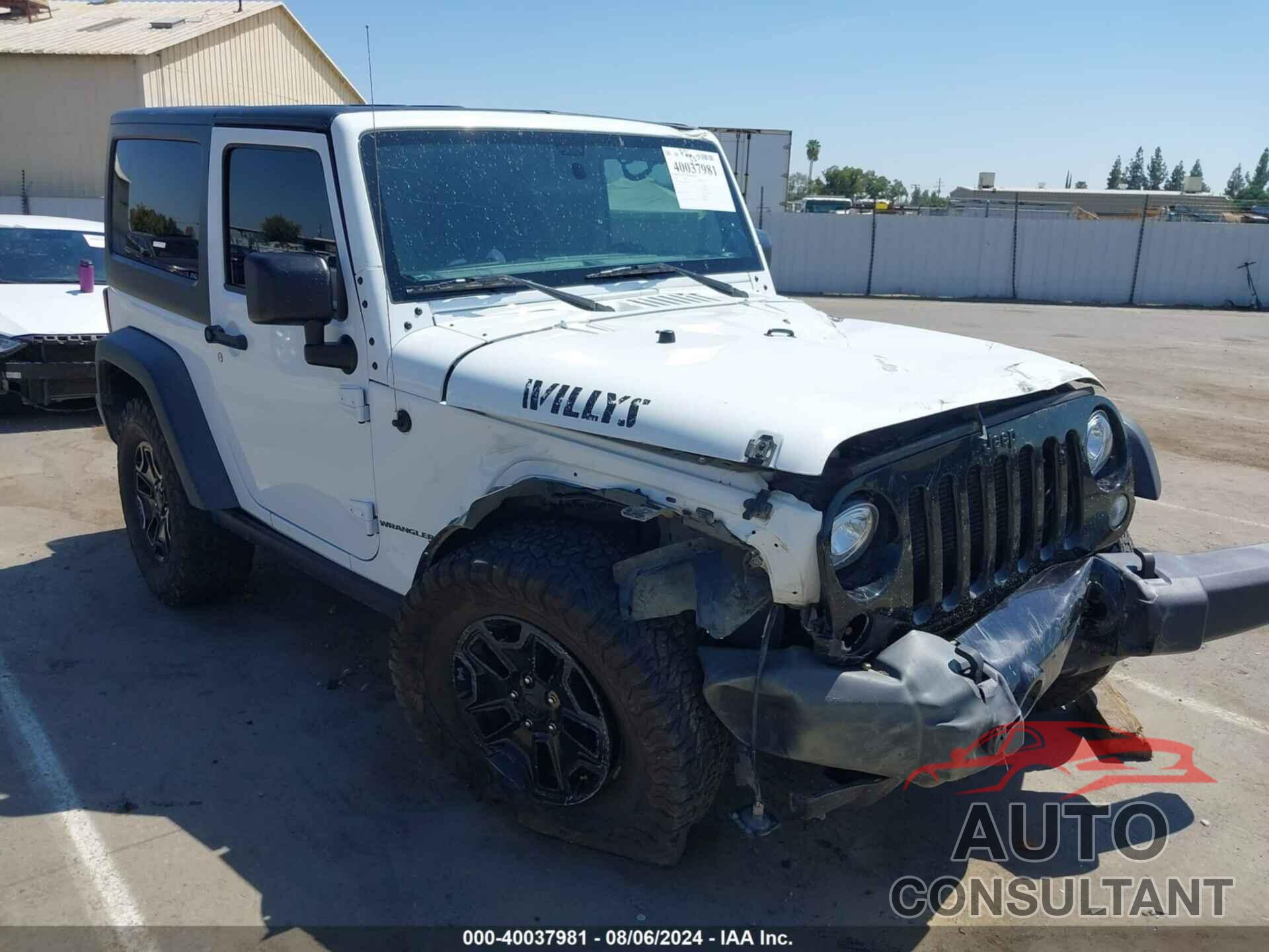 JEEP WRANGLER JK 2018 - 1C4AJWAG5JL847855