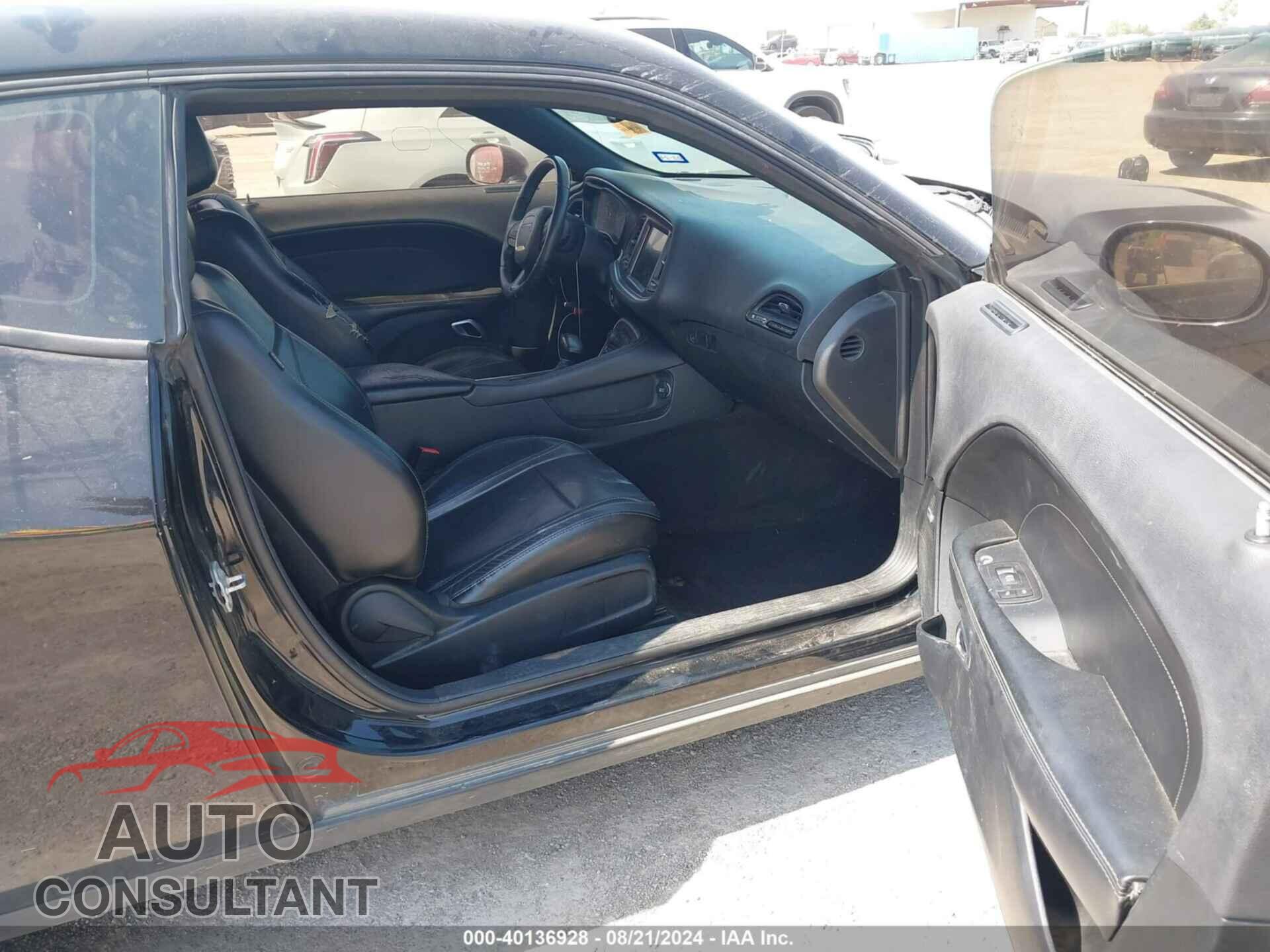 DODGE CHALLENGER 2016 - 2C3CDZAG2GH345123