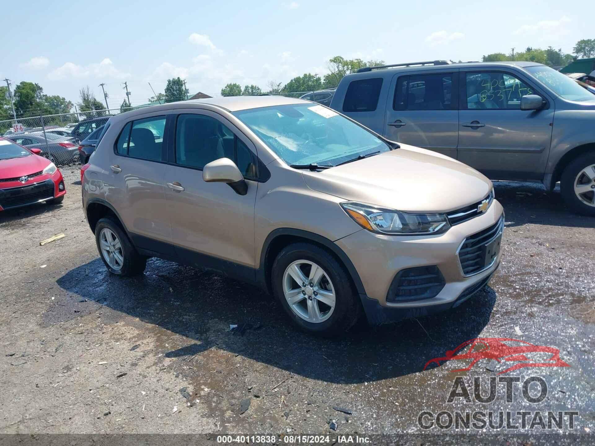 CHEVROLET TRAX 2018 - 3GNCJNSB8JL415066