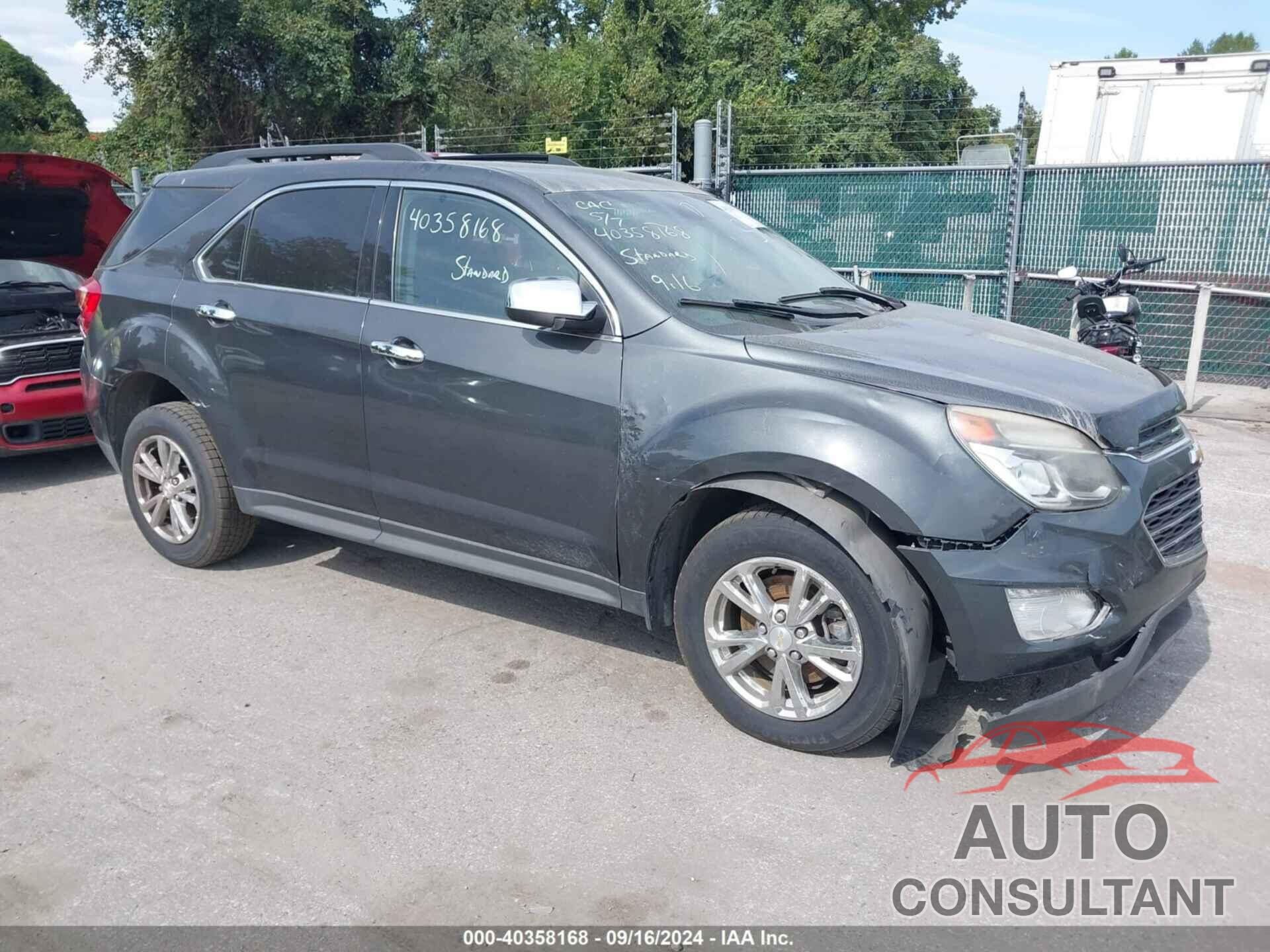 CHEVROLET EQUINOX 2017 - 2GNFLFEK5H6261102