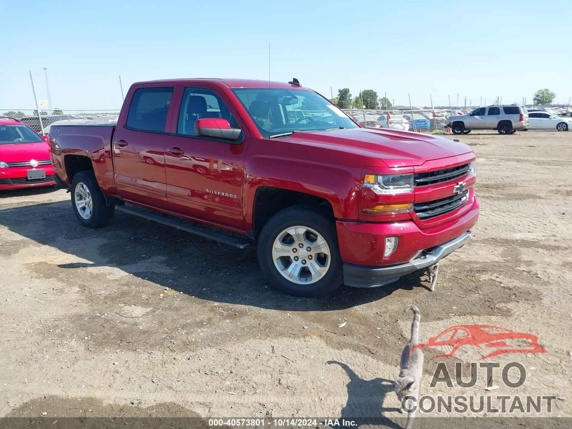 CHEVROLET SILVERADO 1500 2018 - 3GCUKREC8JG585622