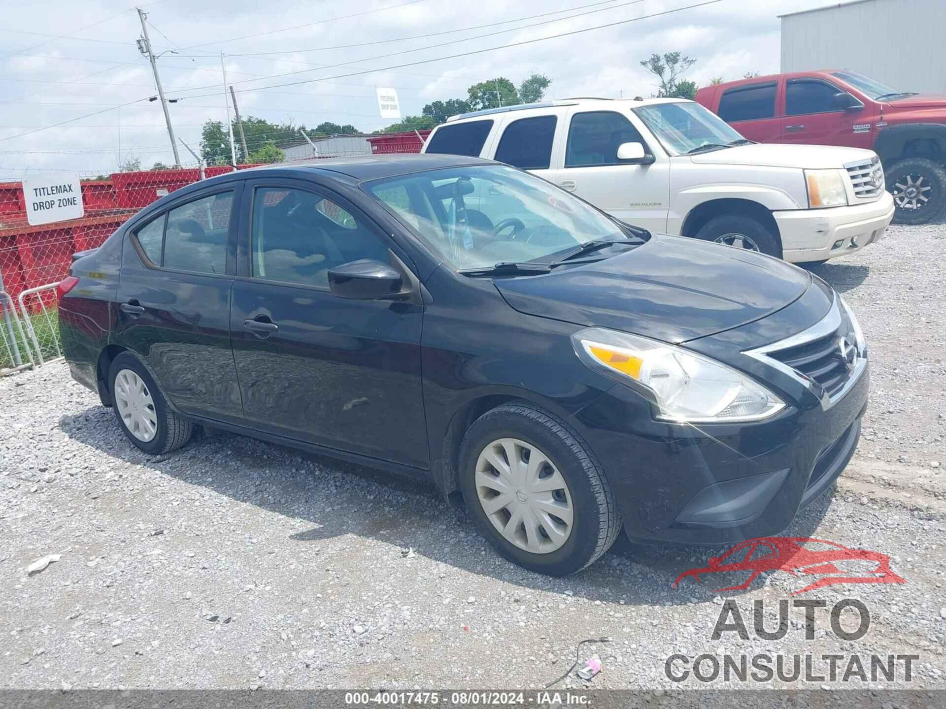 NISSAN VERSA 2017 - 3N1CN7AP1HL821578