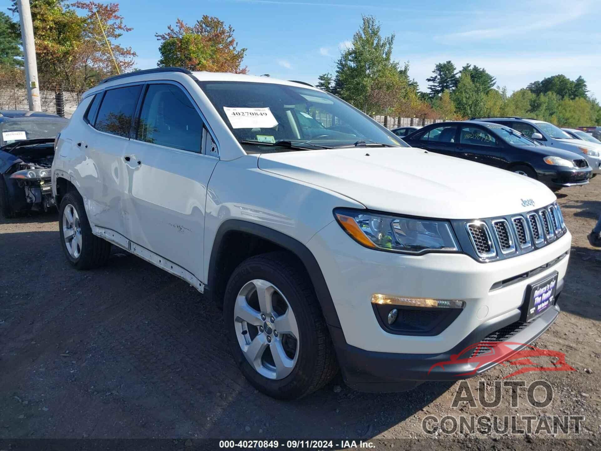 JEEP COMPASS 2019 - 3C4NJDBB4KT594137