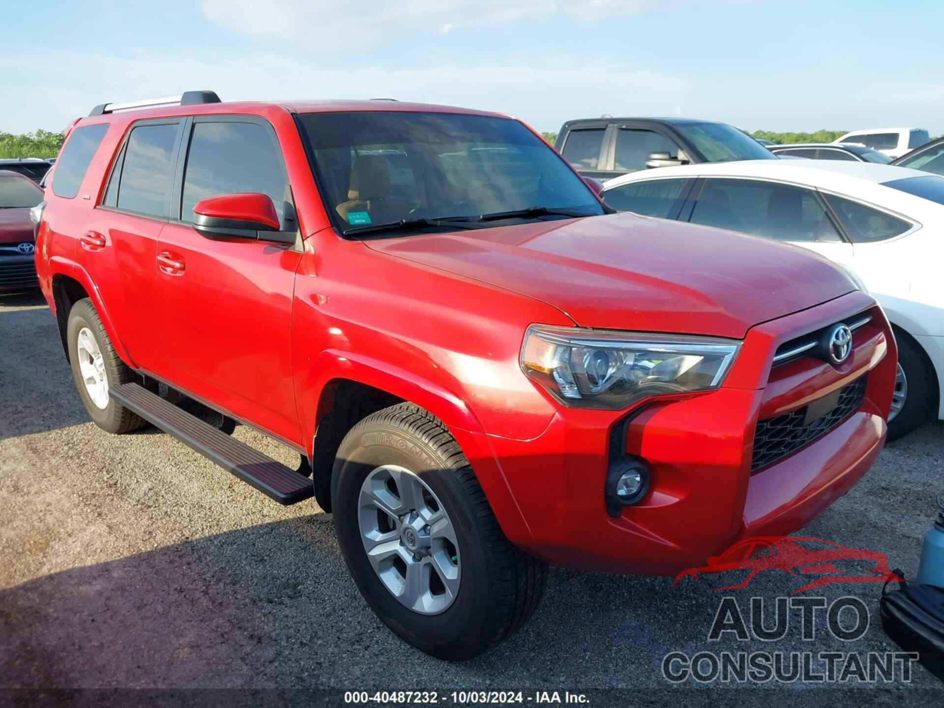 TOYOTA 4RUNNER 2021 - JTEEU5JR2M5233175