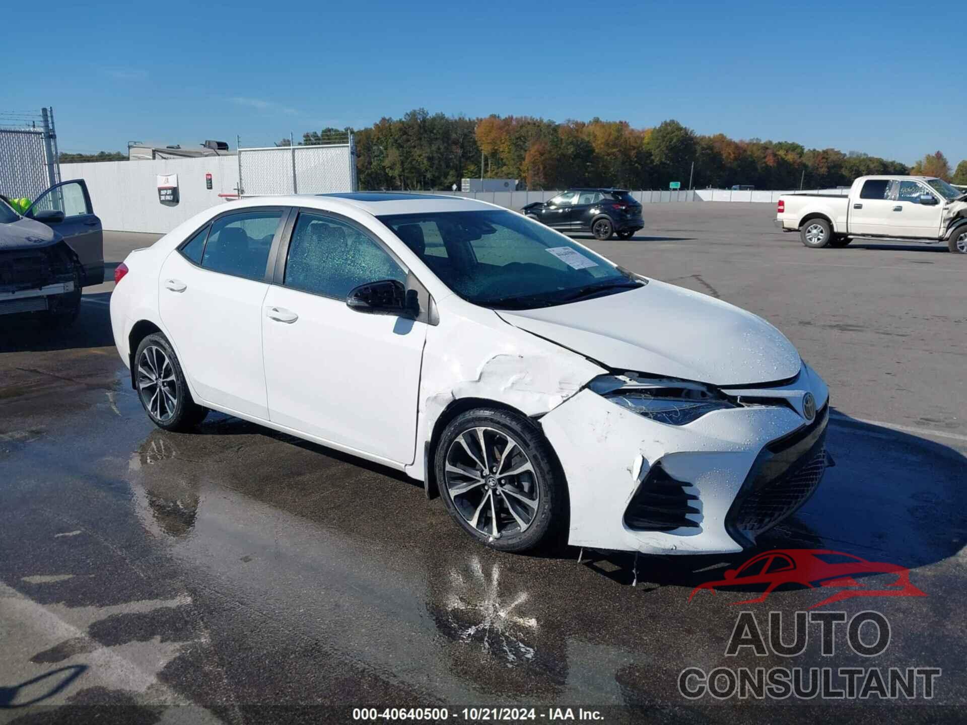 TOYOTA COROLLA 2018 - 2T1BURHE0JC993668