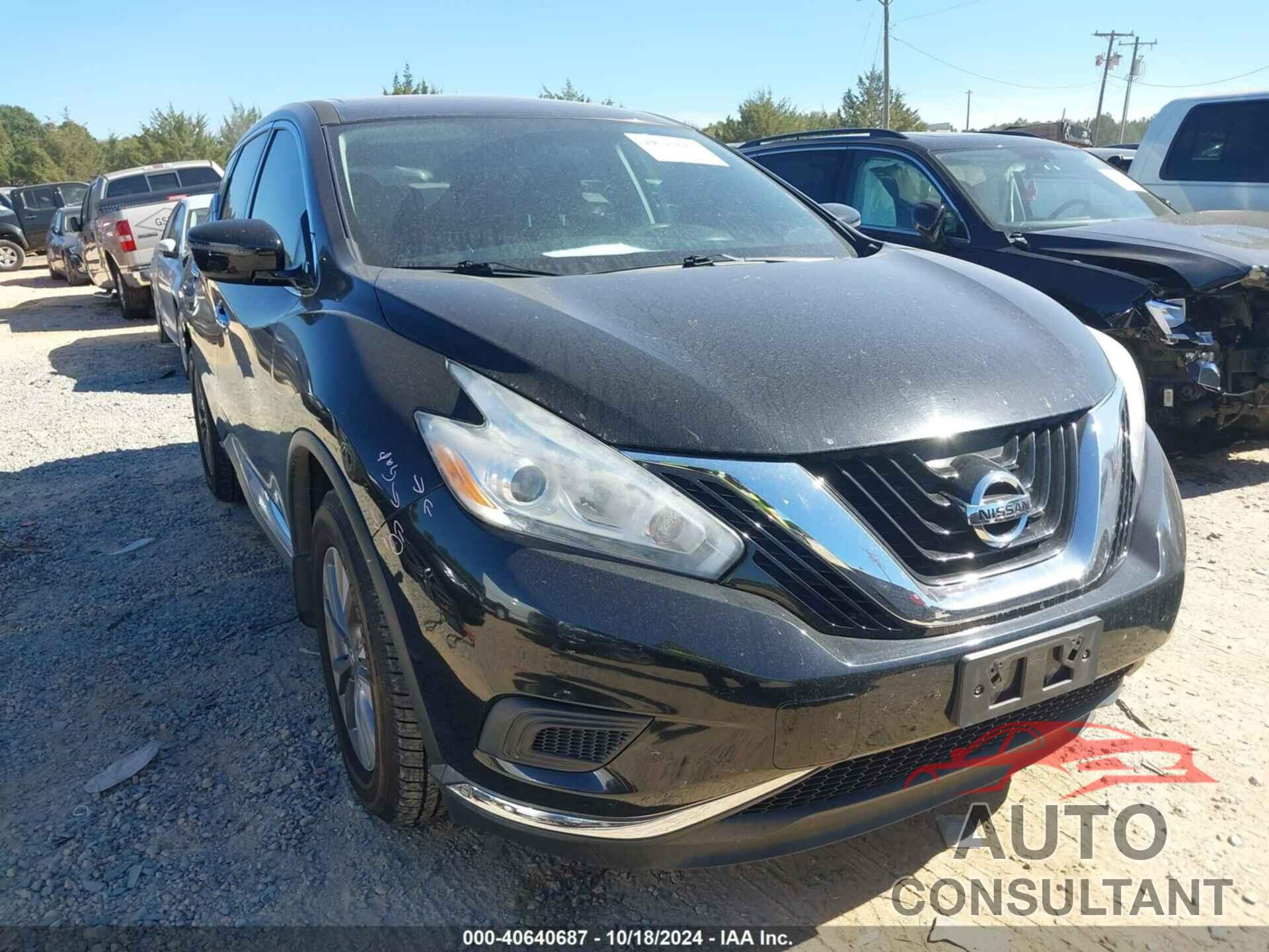 NISSAN MURANO 2017 - 5N1AZ2MHXHN164100