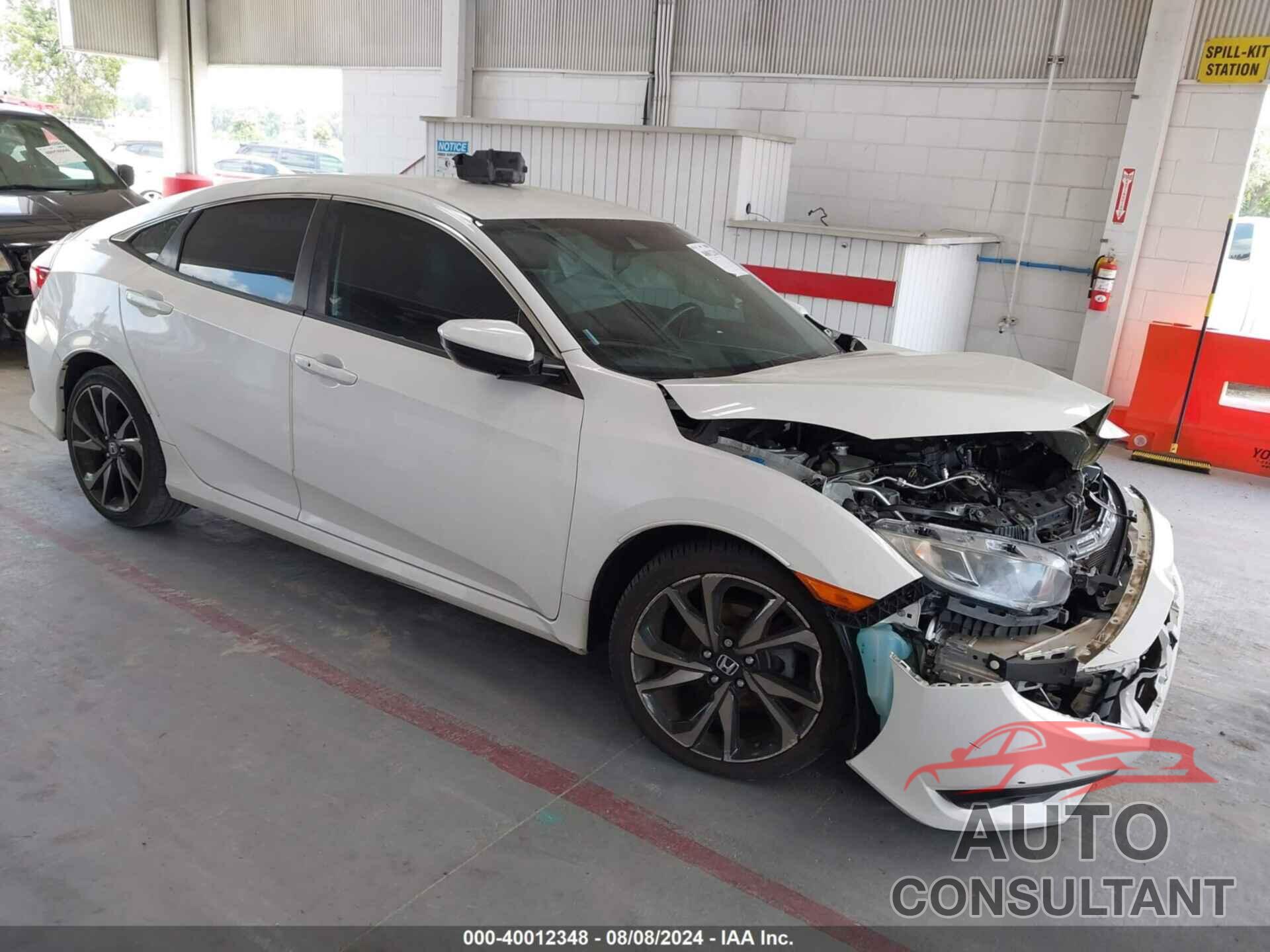 HONDA CIVIC 2019 - 2HGFC2F88KH569138