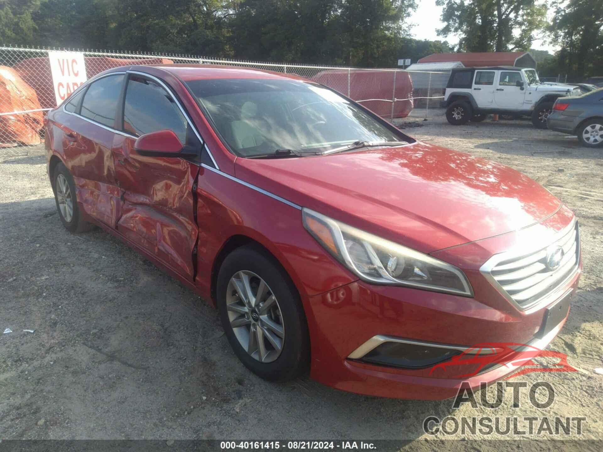 HYUNDAI SONATA 2017 - 5NPE24AF3HH486344