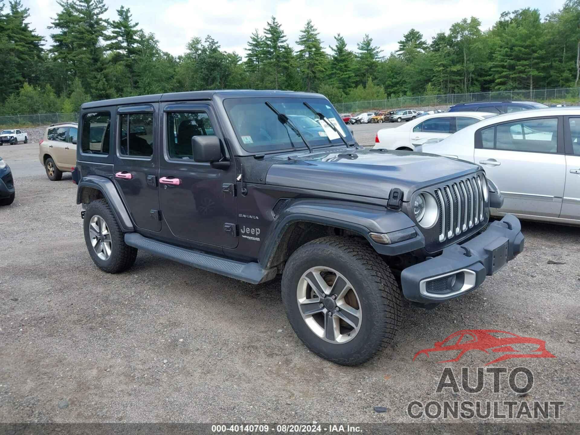 JEEP WRANGLER UNLIMITED 2019 - 1C4HJXEN5KW596042
