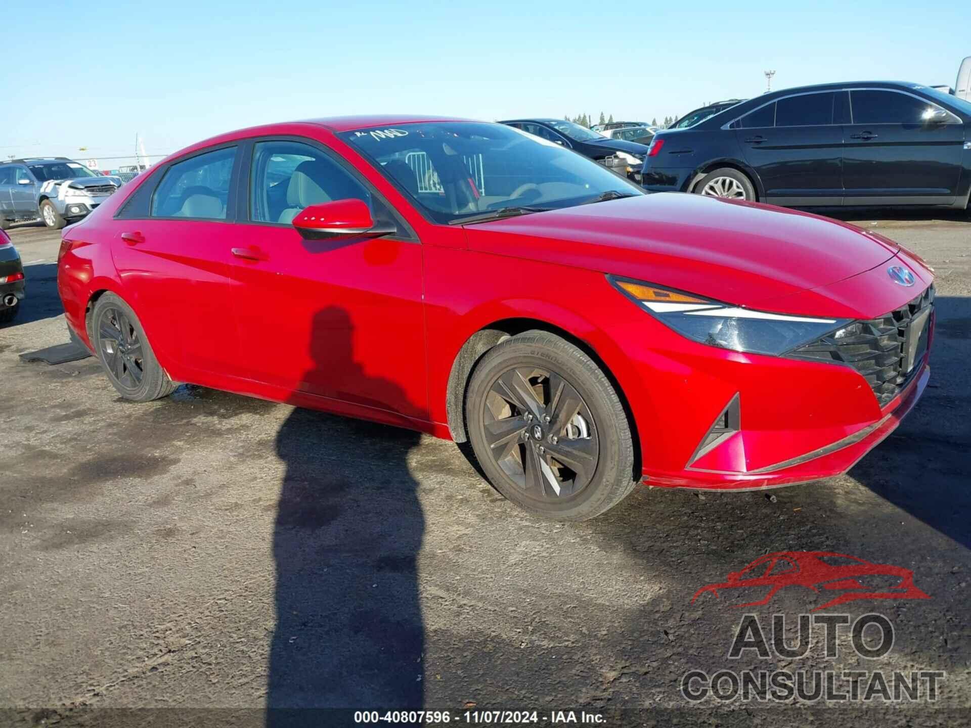 HYUNDAI ELANTRA 2021 - 5NPLM4AG0MH018057