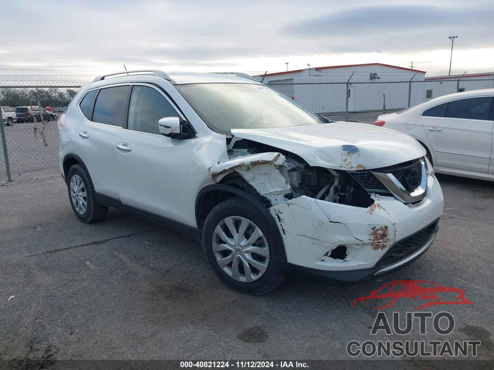 NISSAN ROGUE 2016 - KNMAT2MT8GP606224
