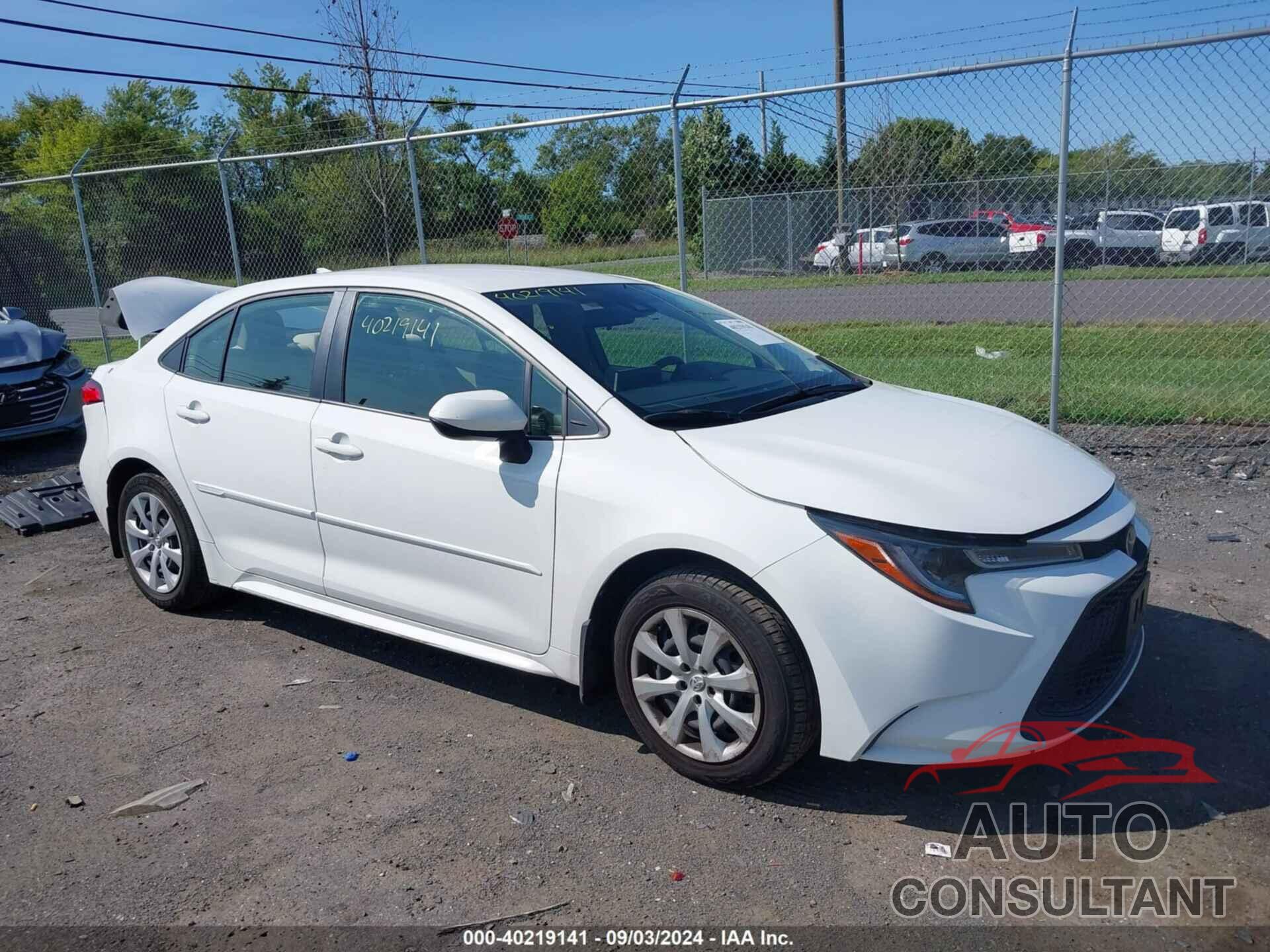 TOYOTA COROLLA 2021 - JTDEPMAE7MJ169306