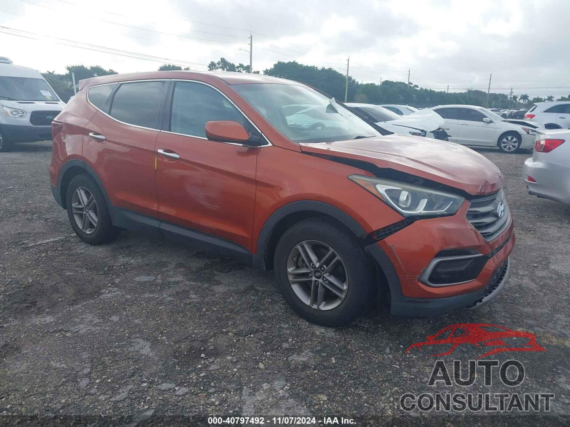 HYUNDAI SANTA FE SPORT 2017 - 5XYZT3LB7HG405906