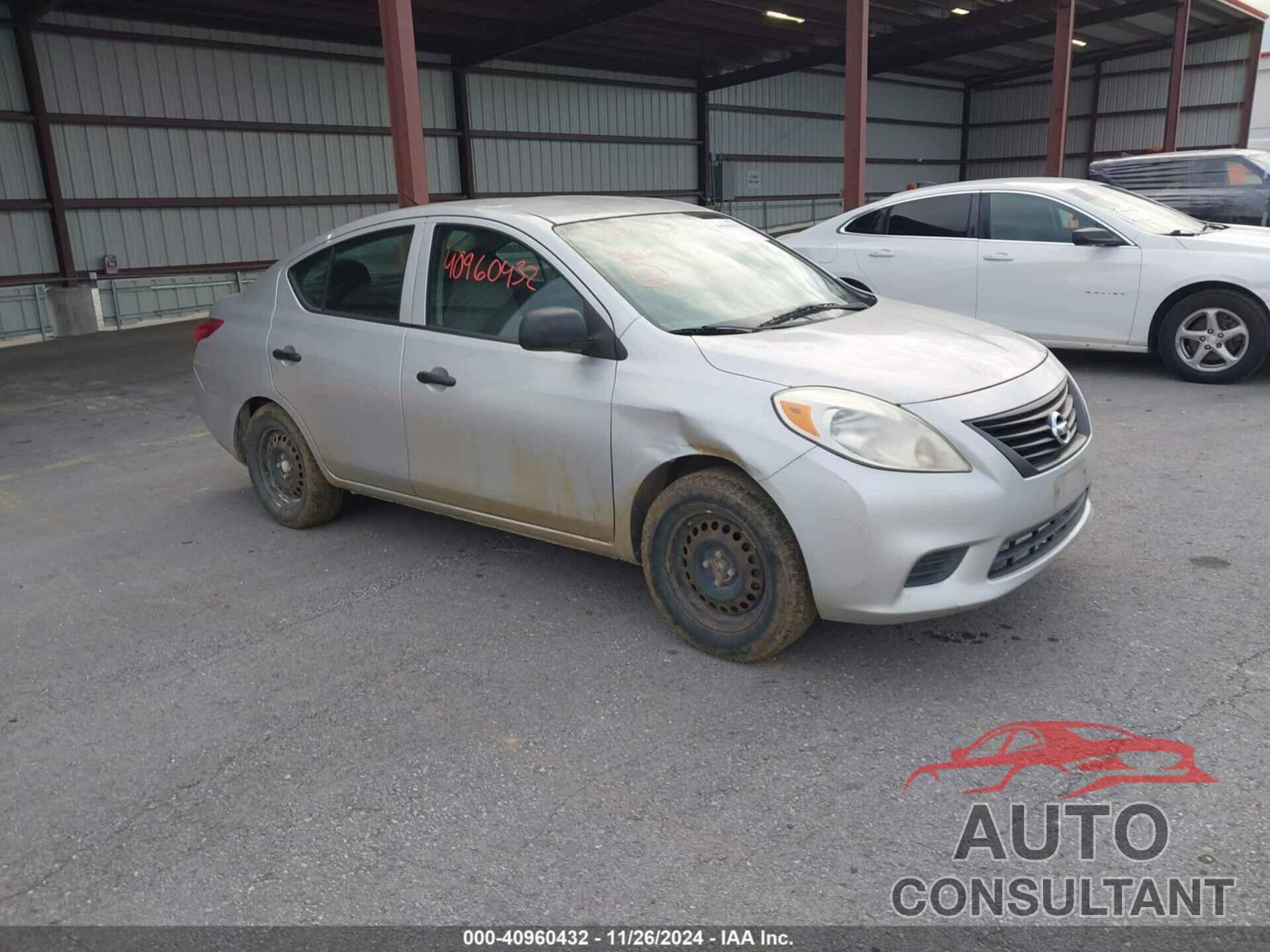 NISSAN VERSA 2012 - 3N1CN7AP6CL901404
