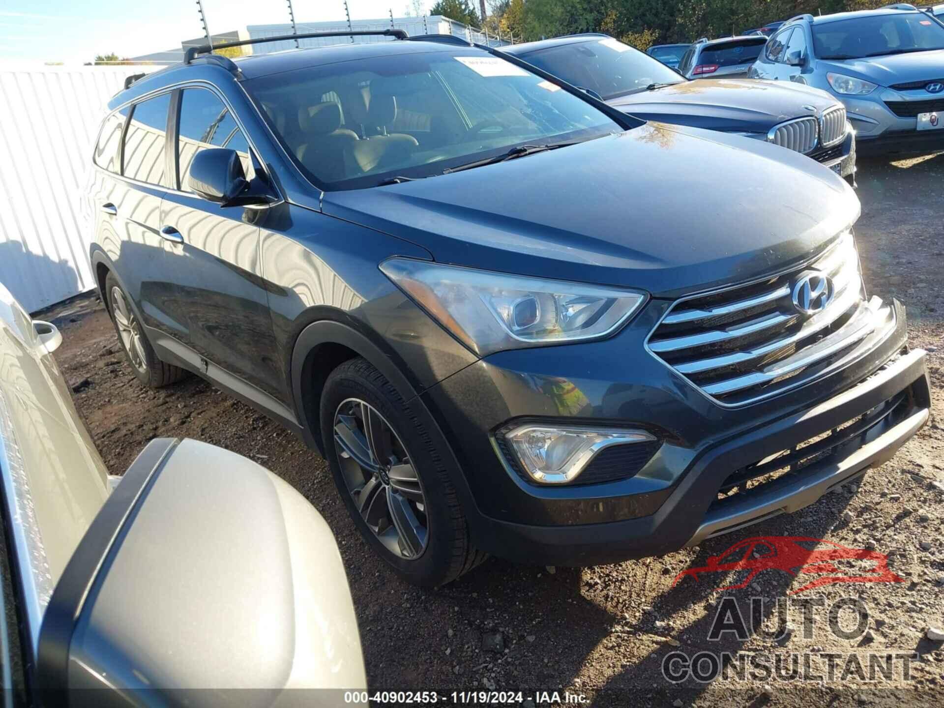 HYUNDAI SANTA FE 2013 - KM8SR4HF9DU005187